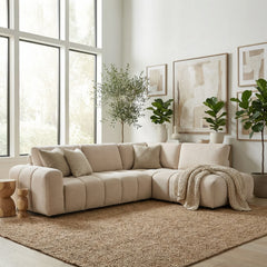 Desmond 5 Seater Fabric Chaise Modular