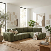 Desmond 5 Seater Fabric Chaise Modular