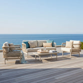 Sunshine 4 Piece Outdoor Lounge Set