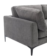 Bonnie 3 Seater Fabric Chaise