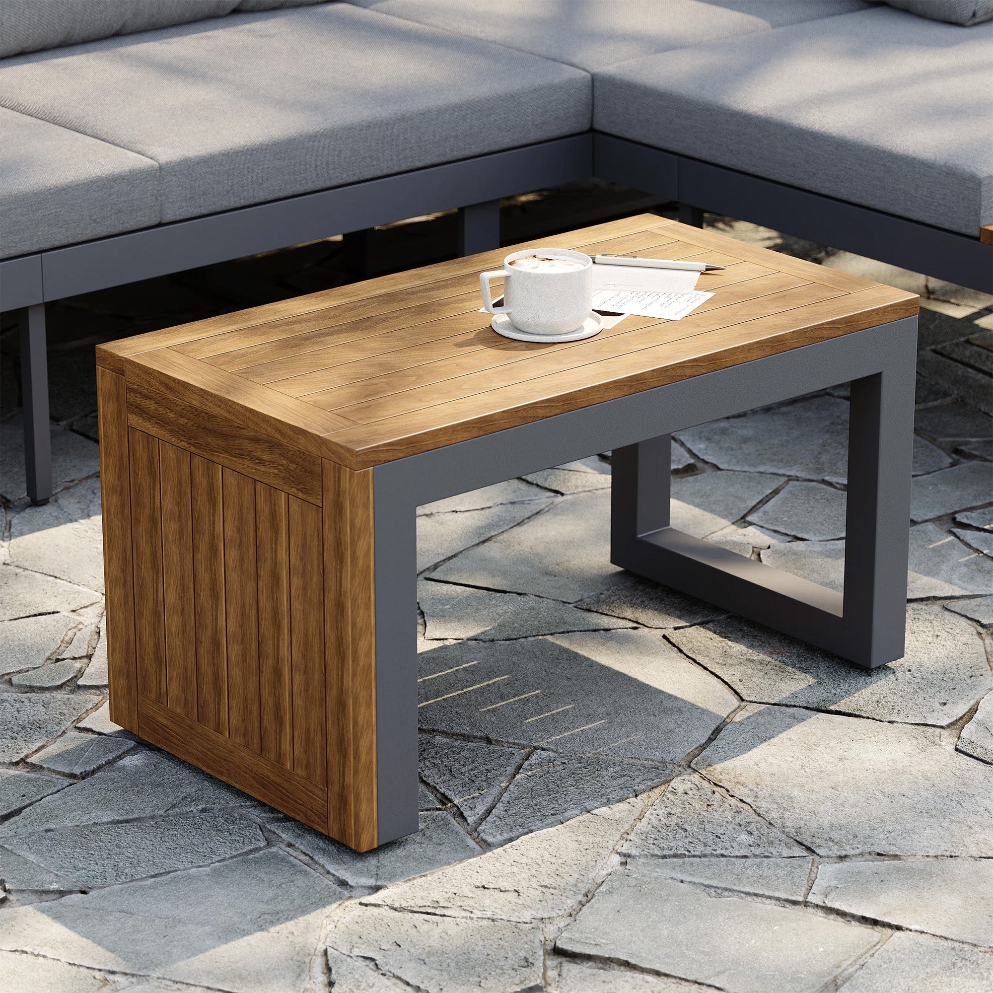 Belize 4 Seater Outdoor Lounge Setting with Coffee Table