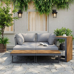Belize 4 Seater Outdoor Lounge Setting with Coffee Table