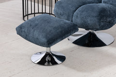 Pulse Swivel Chair with Stool