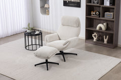 Cosmo Swivel Chair with Stool