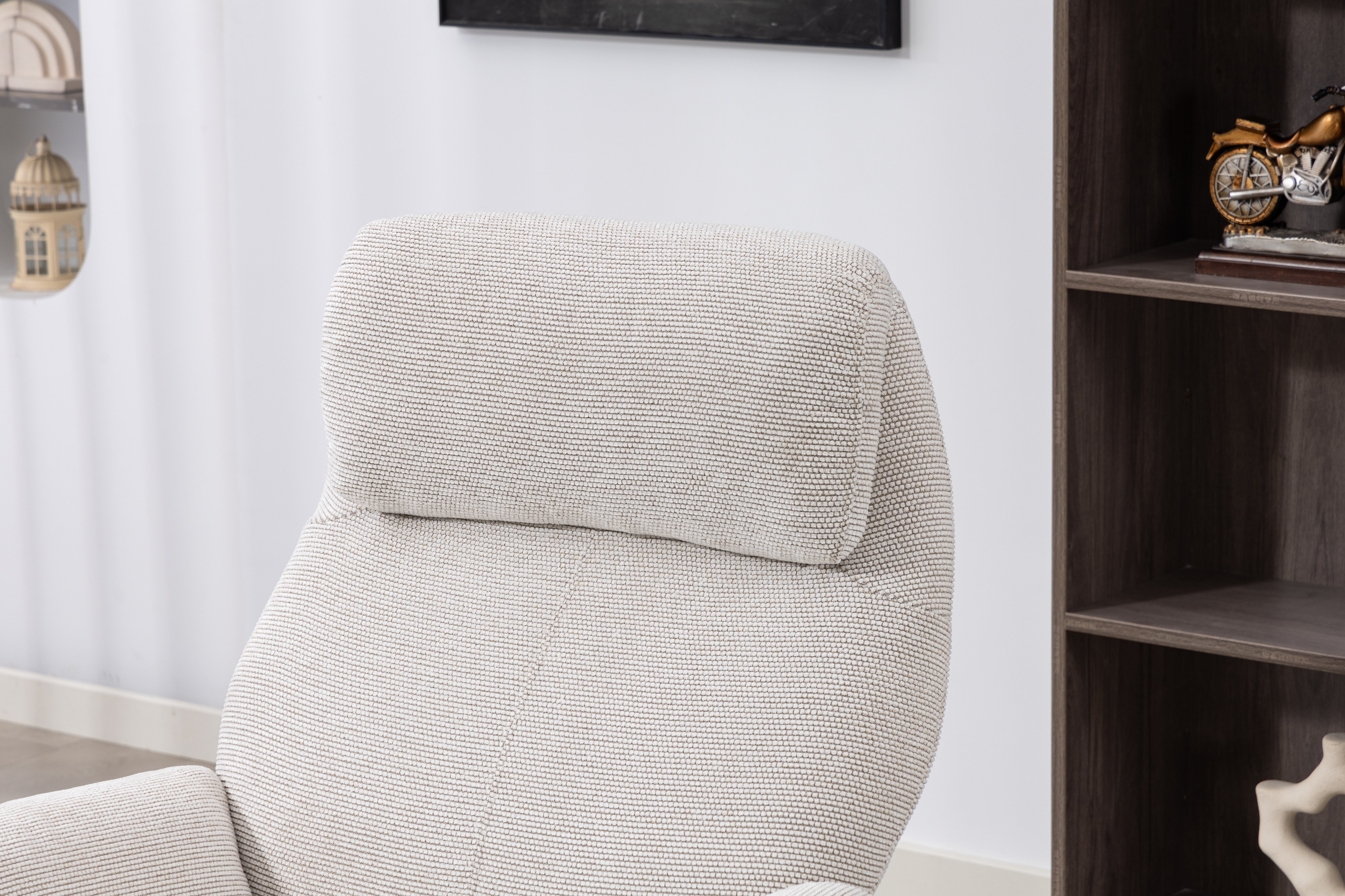 Cosmo Swivel Chair with Stool