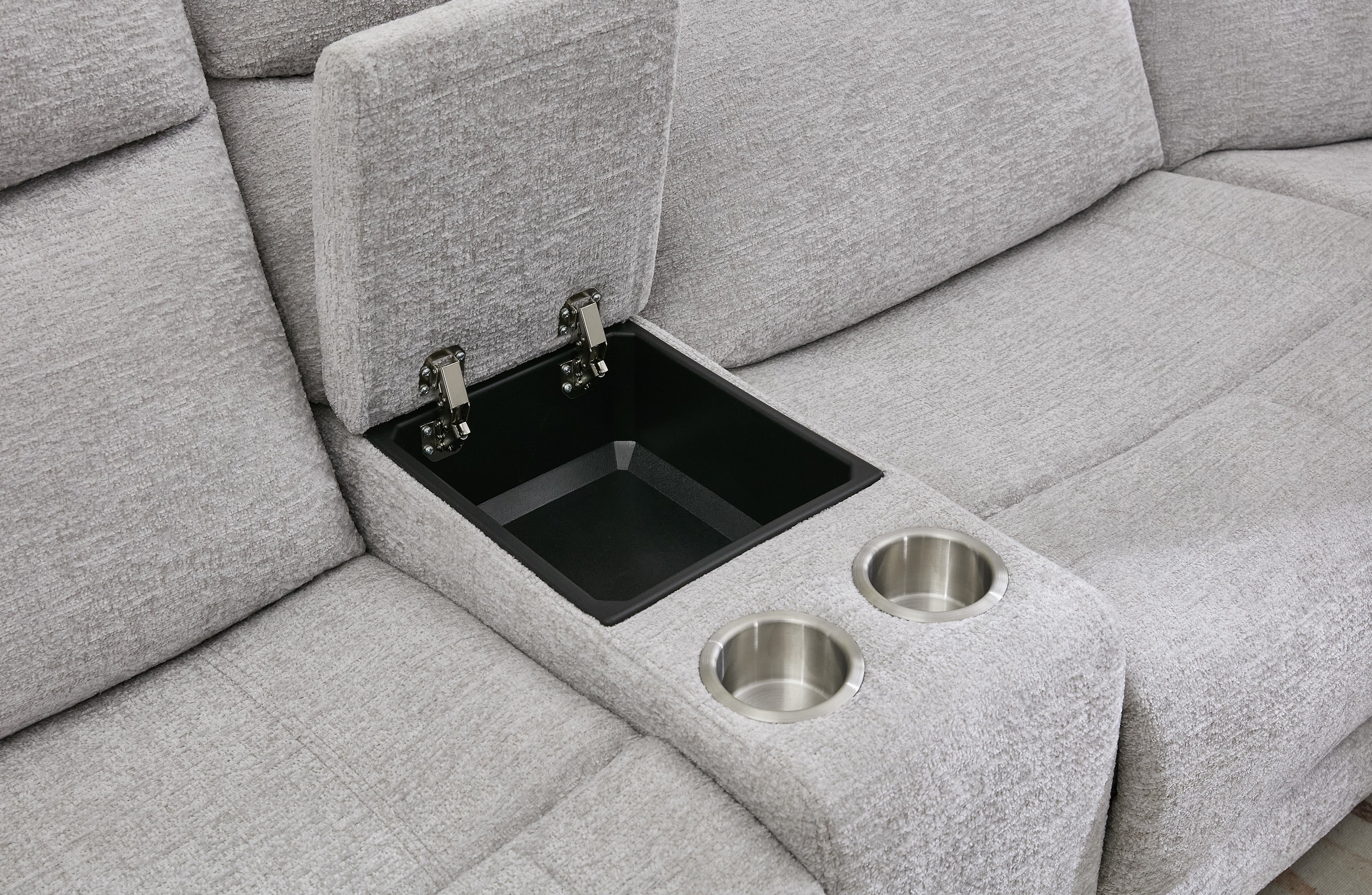 Zool 5 Seater Fabric Electric Corner Modular