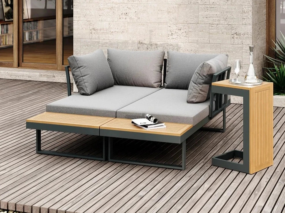 Belize 4 Seater Outdoor Lounge Setting with Coffee Table