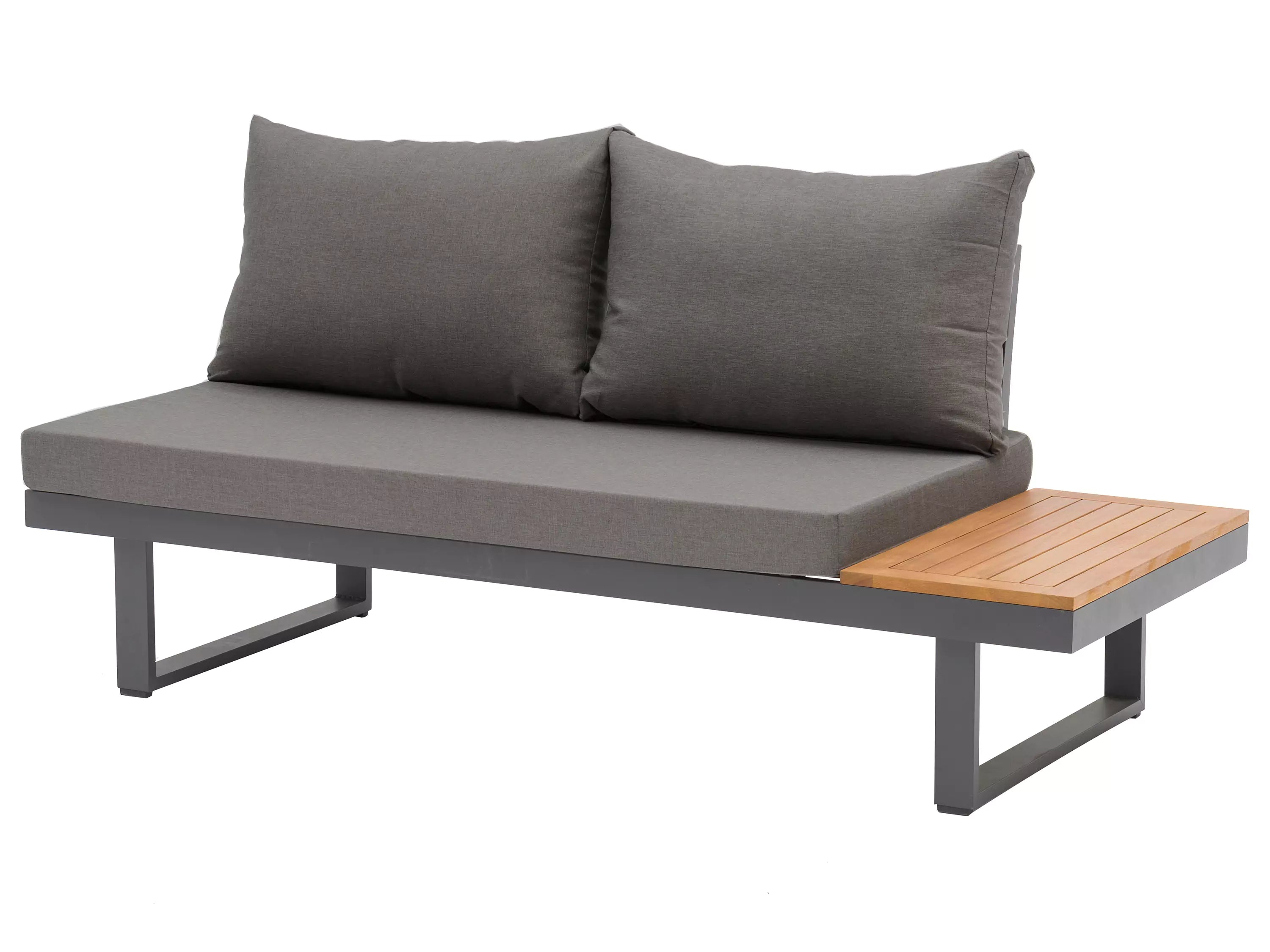 Canary 6 Seater Outdoor Reversible Chaise Lounge Setting with Coffee Table