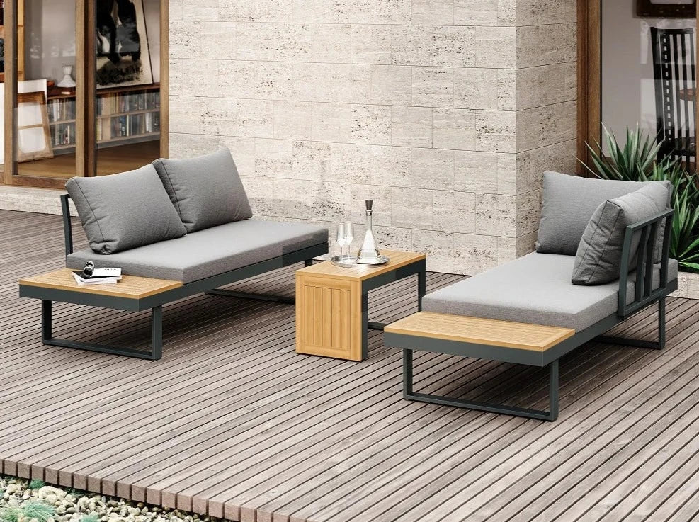 Belize 4 Seater Outdoor Lounge Setting with Coffee Table