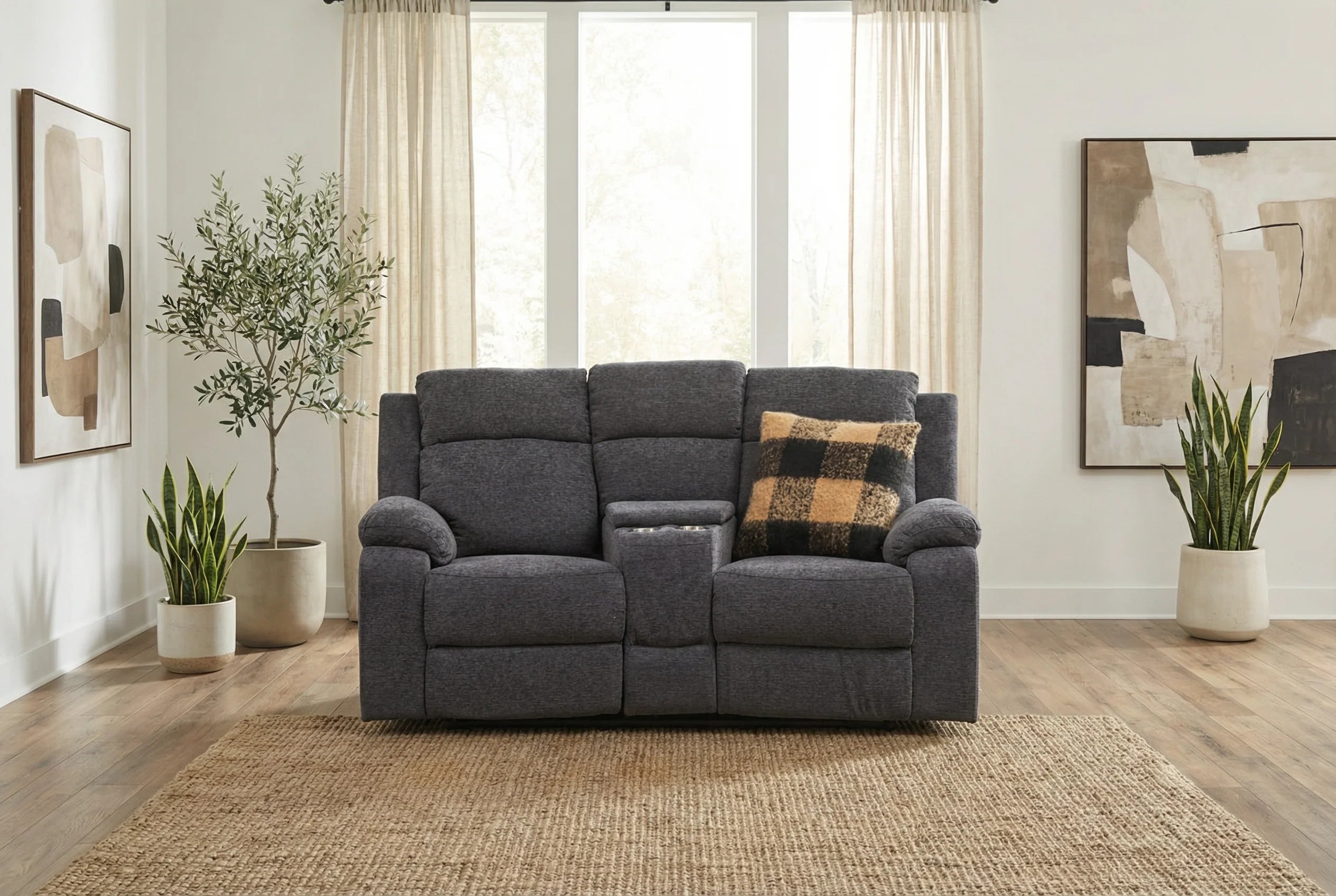 Baxley Fabric Home Theatre Lounge