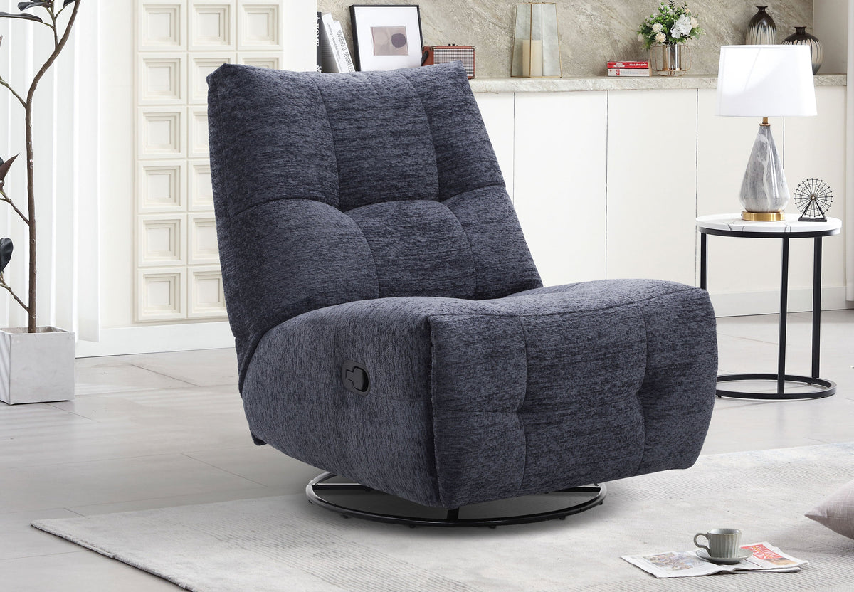 Josie Fabric Rocker Swivel Chair