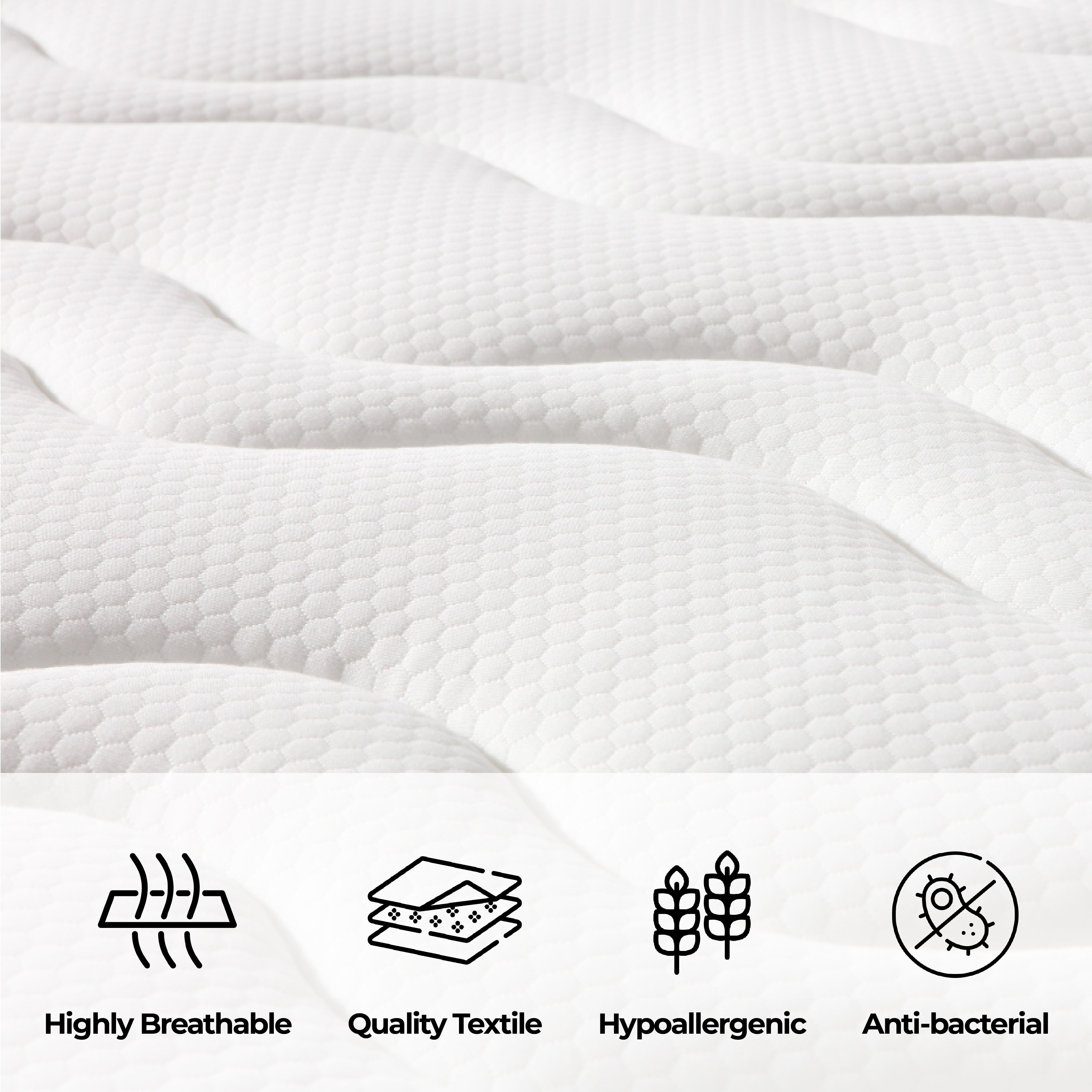 ChiroSleep 5-Zone Orthopaedic Euro Top Pocket Spring Mattress