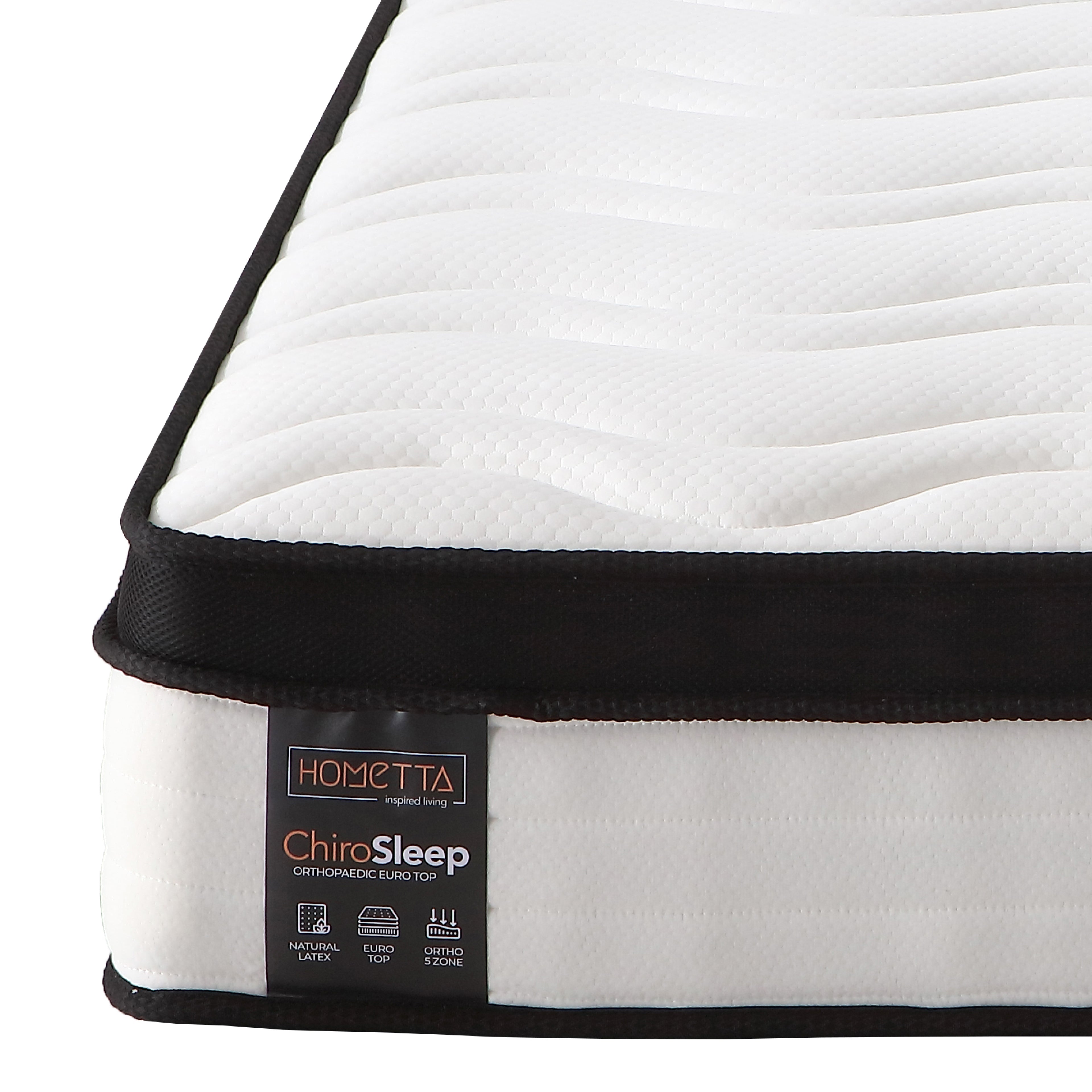 ChiroSleep 5-Zone Orthopaedic Euro Top Pocket Spring Mattress
