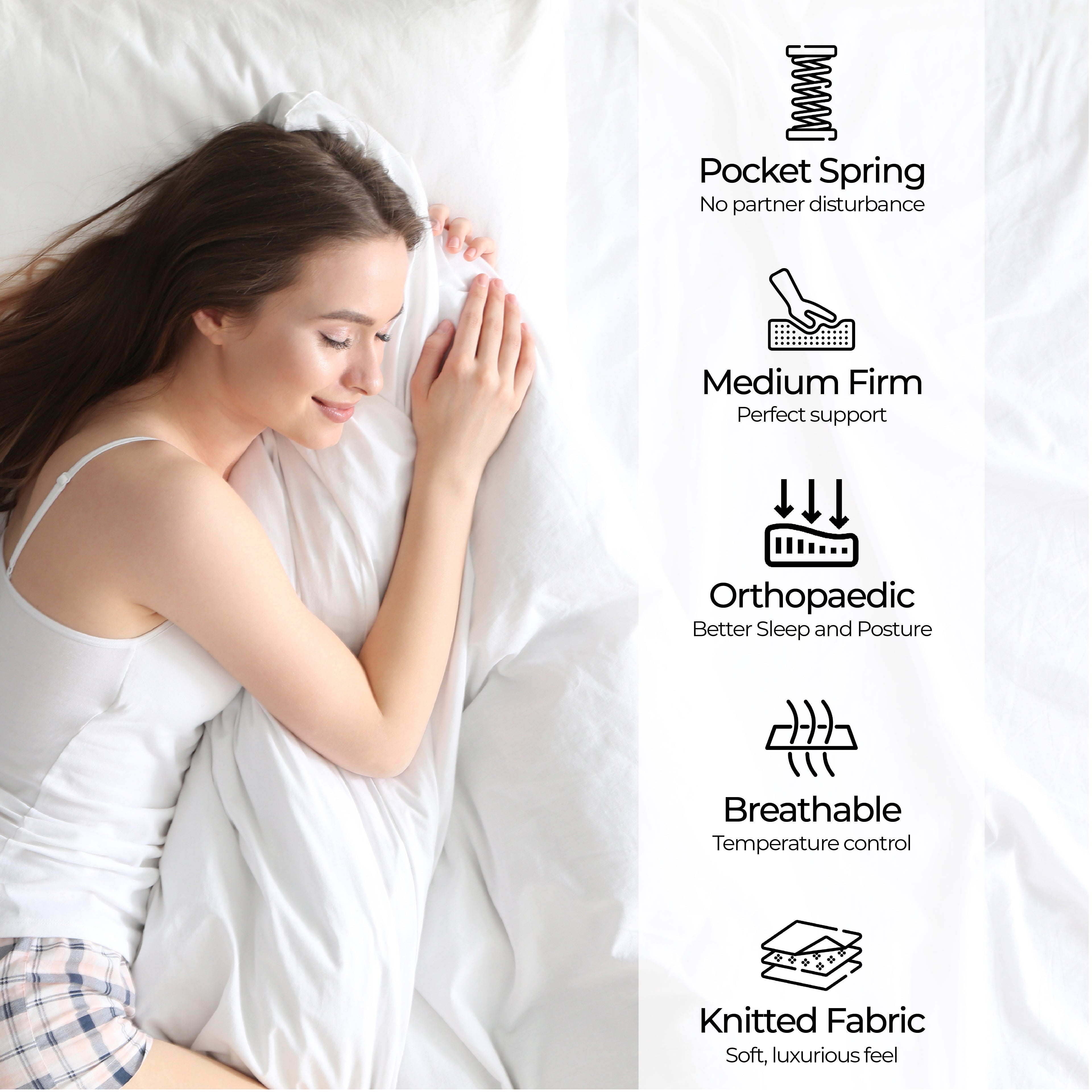 ChiroSleep 5-Zone Orthopaedic Euro Top Pocket Spring Mattress