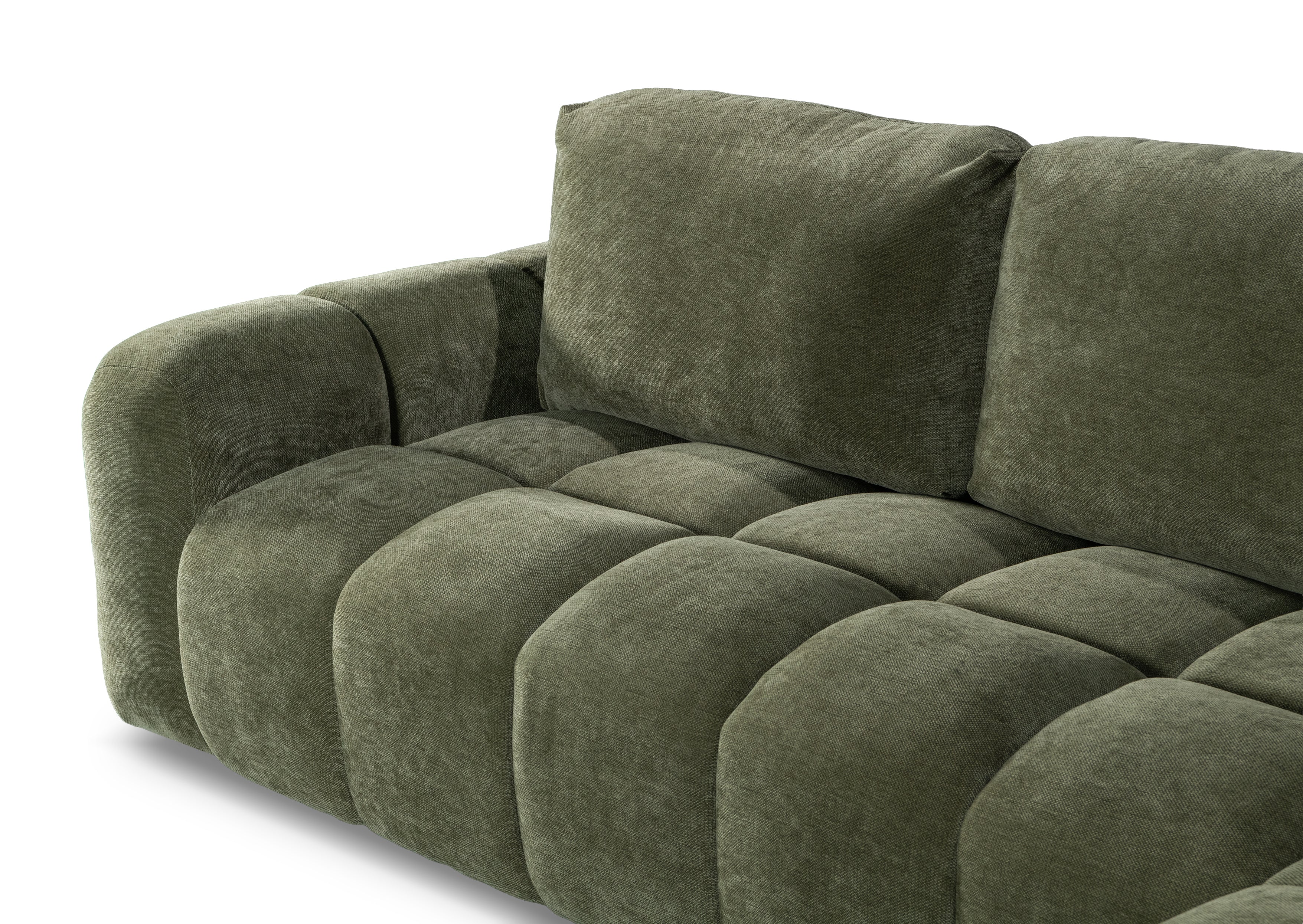 Desmond 5 Seater Fabric Chaise Modular