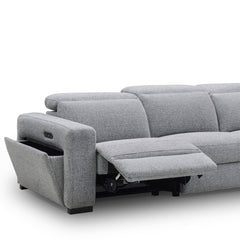 Transdale 5 Seater Fabric Electric Lounge