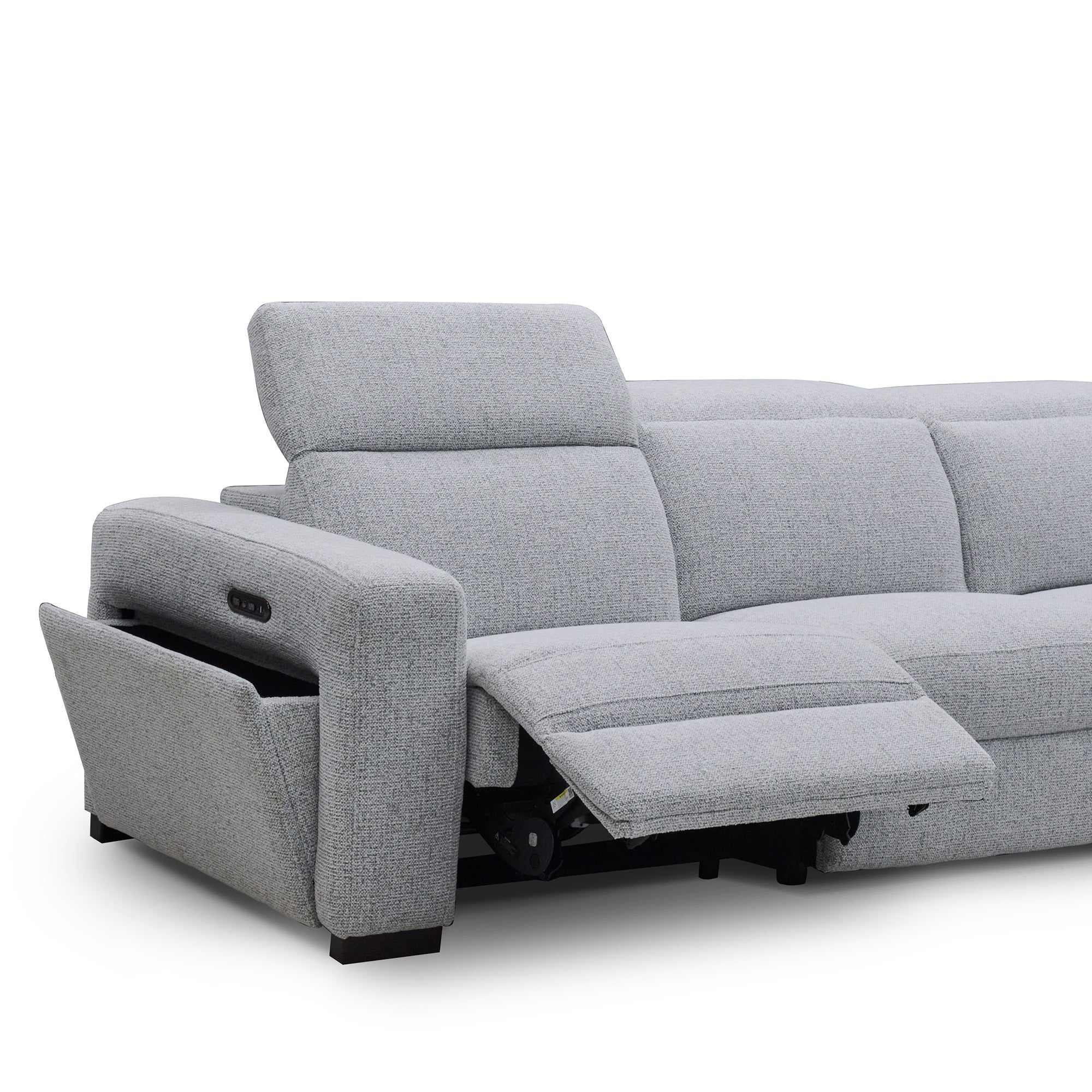 Transdale 5 Seater Fabric Electric Lounge