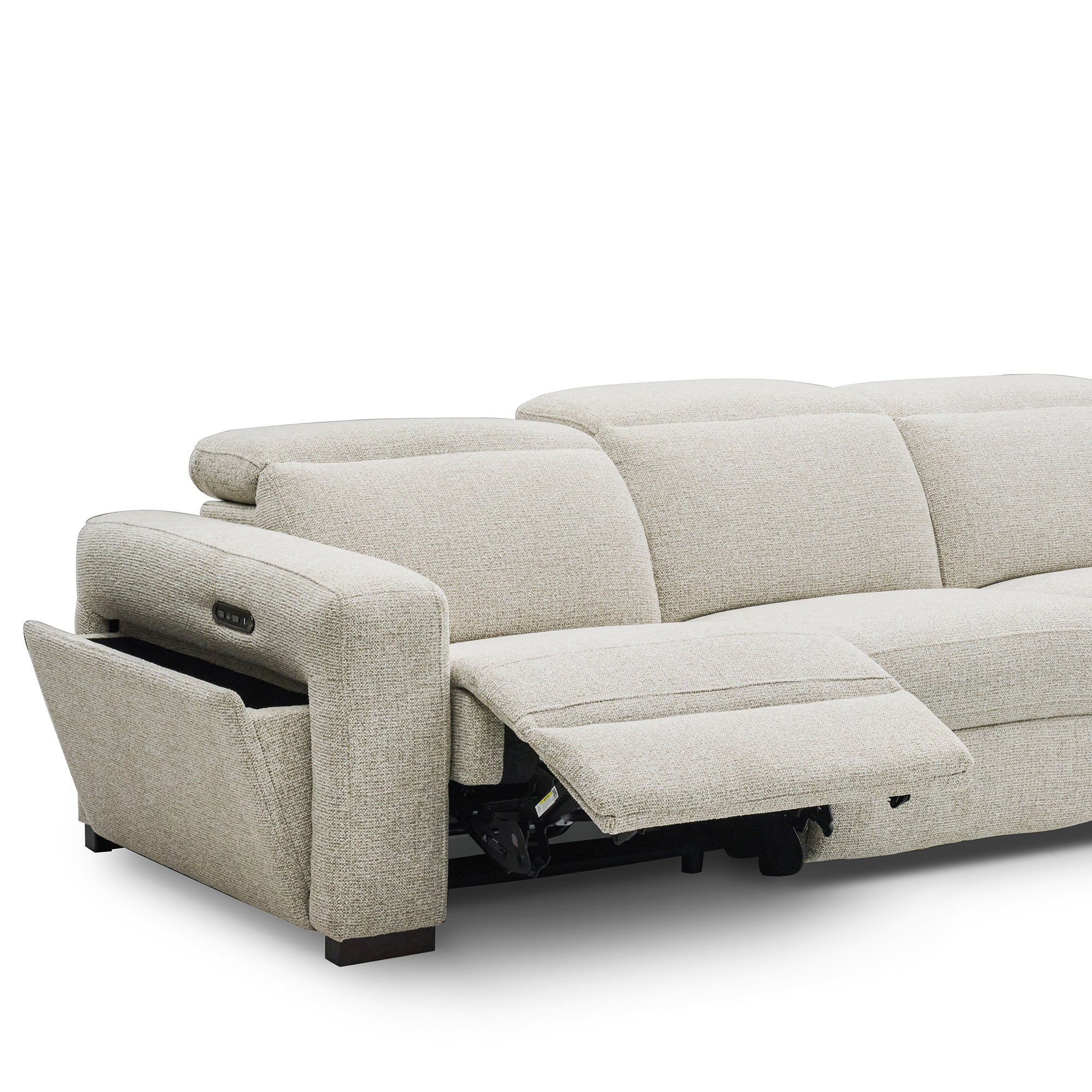 Transdale 5 Seater Fabric Electric Lounge