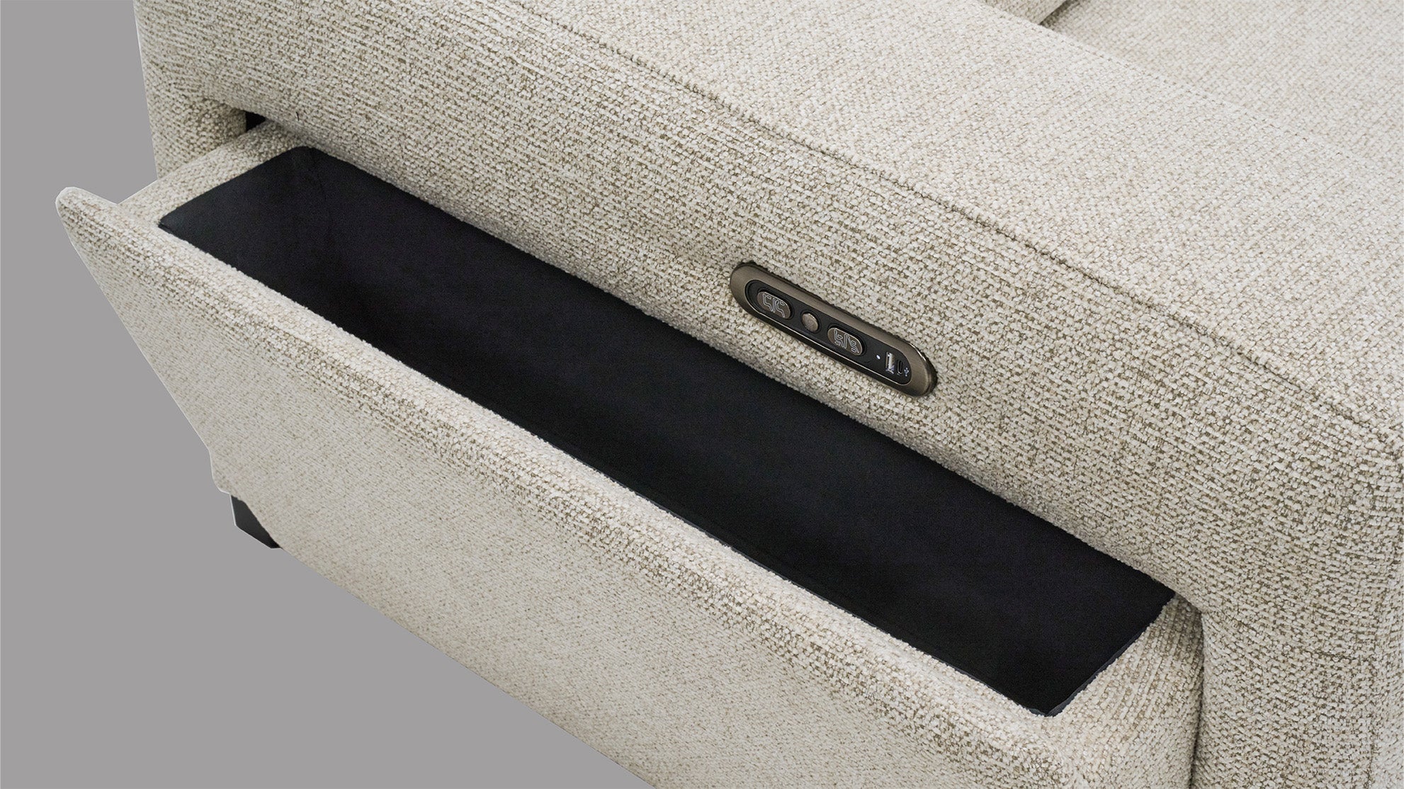 Transdale Fabric Electric Lounge Suite