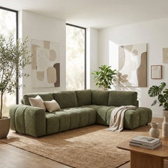 Desmond 5 Seater Fabric Chaise Modular