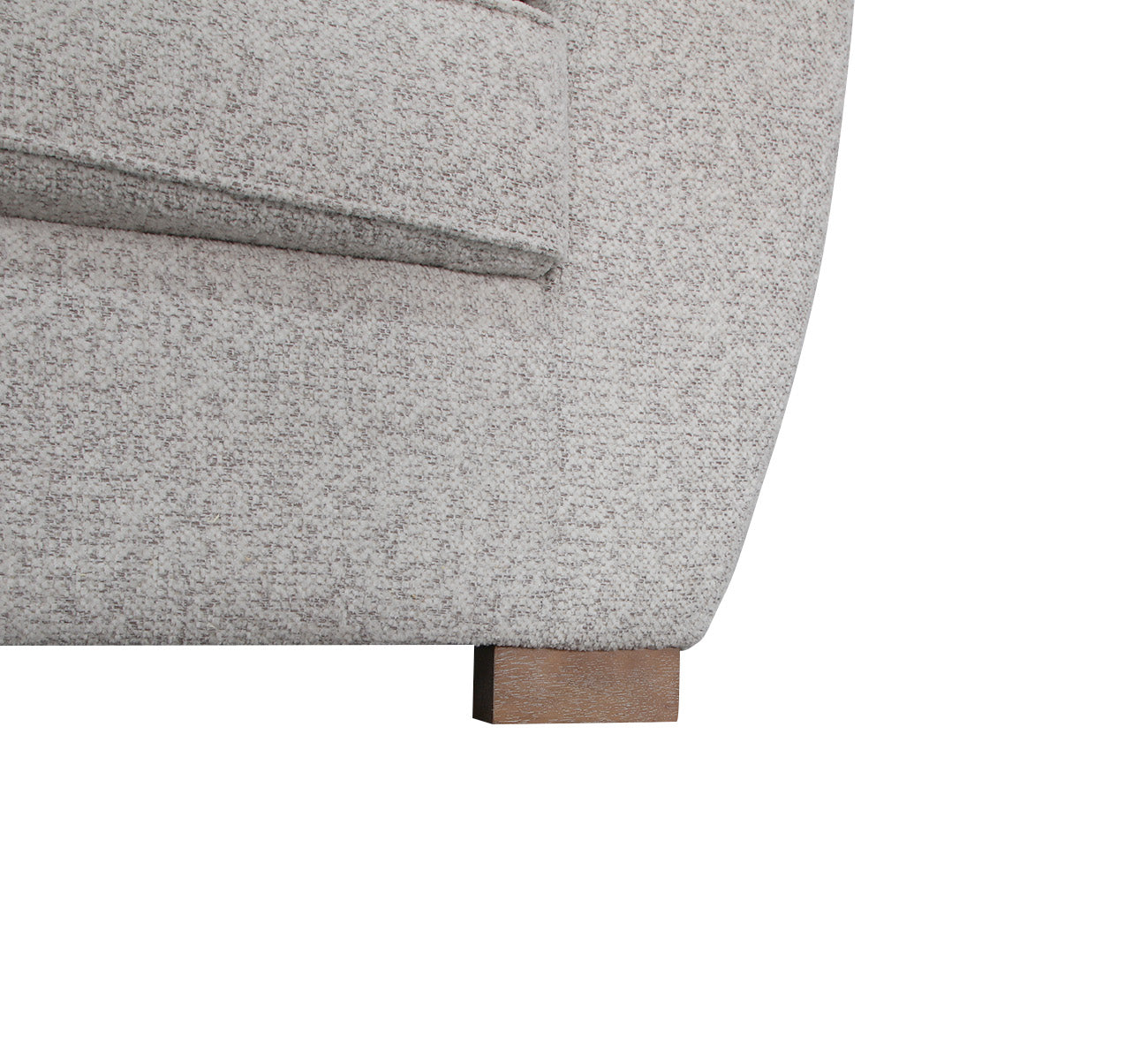 Florence 4 Seater Fabric Chaise with Ottoman