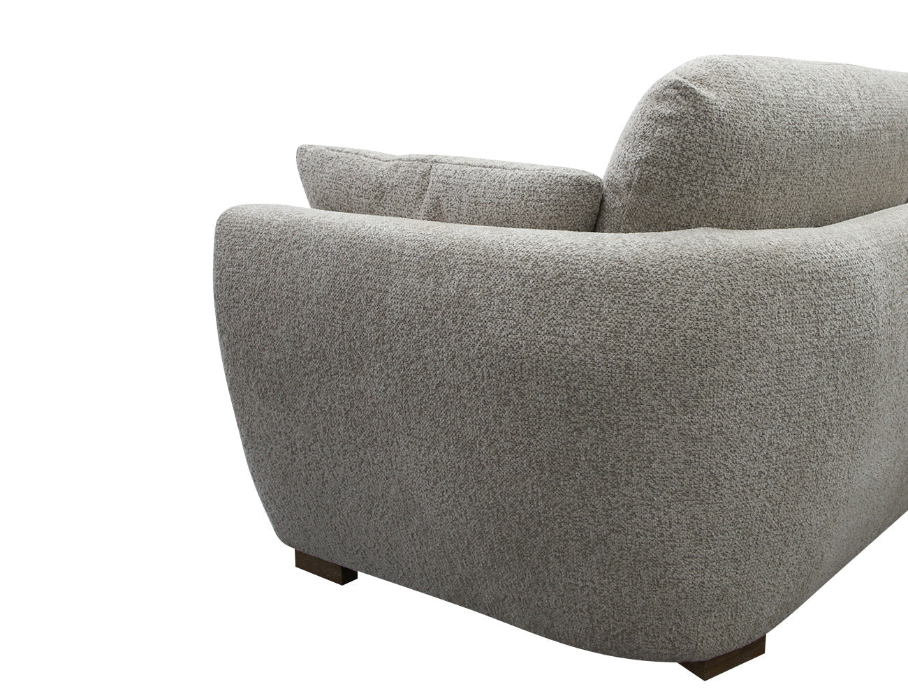 Florence 4 Seater Fabric Chaise with Ottoman