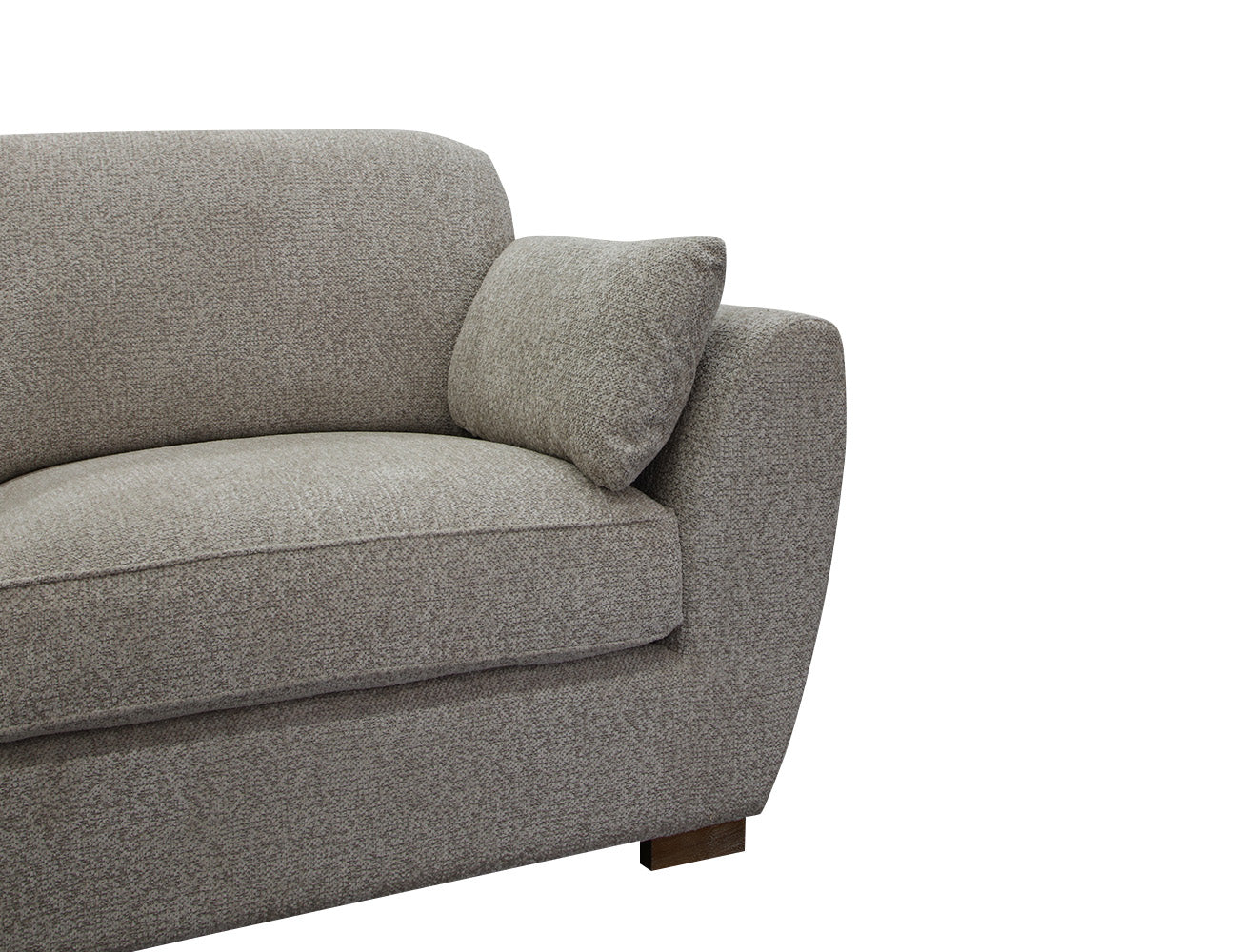 Florence 4 Seater Fabric Chaise with Ottoman