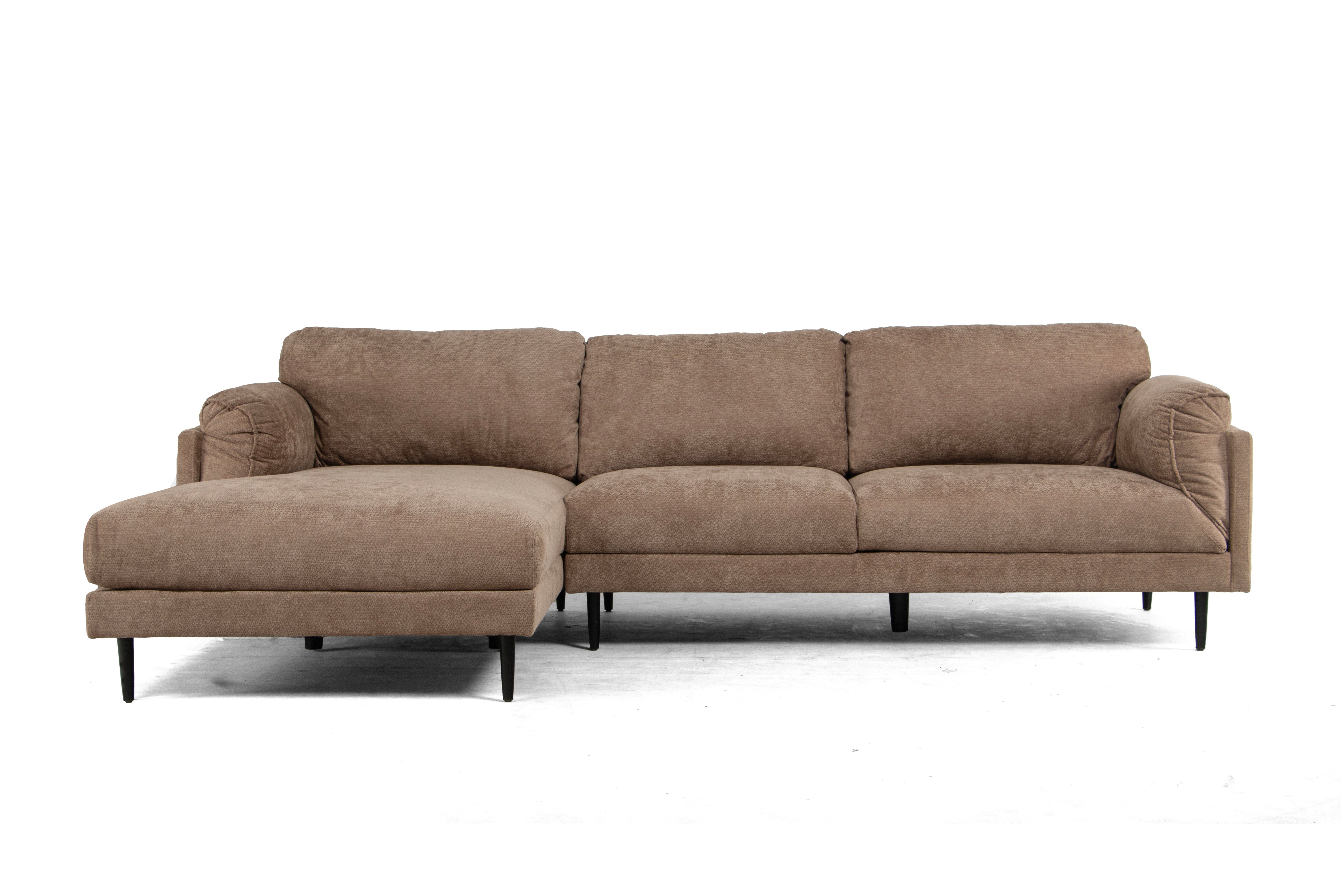 Ronald 3 Seater Fabric Chaise