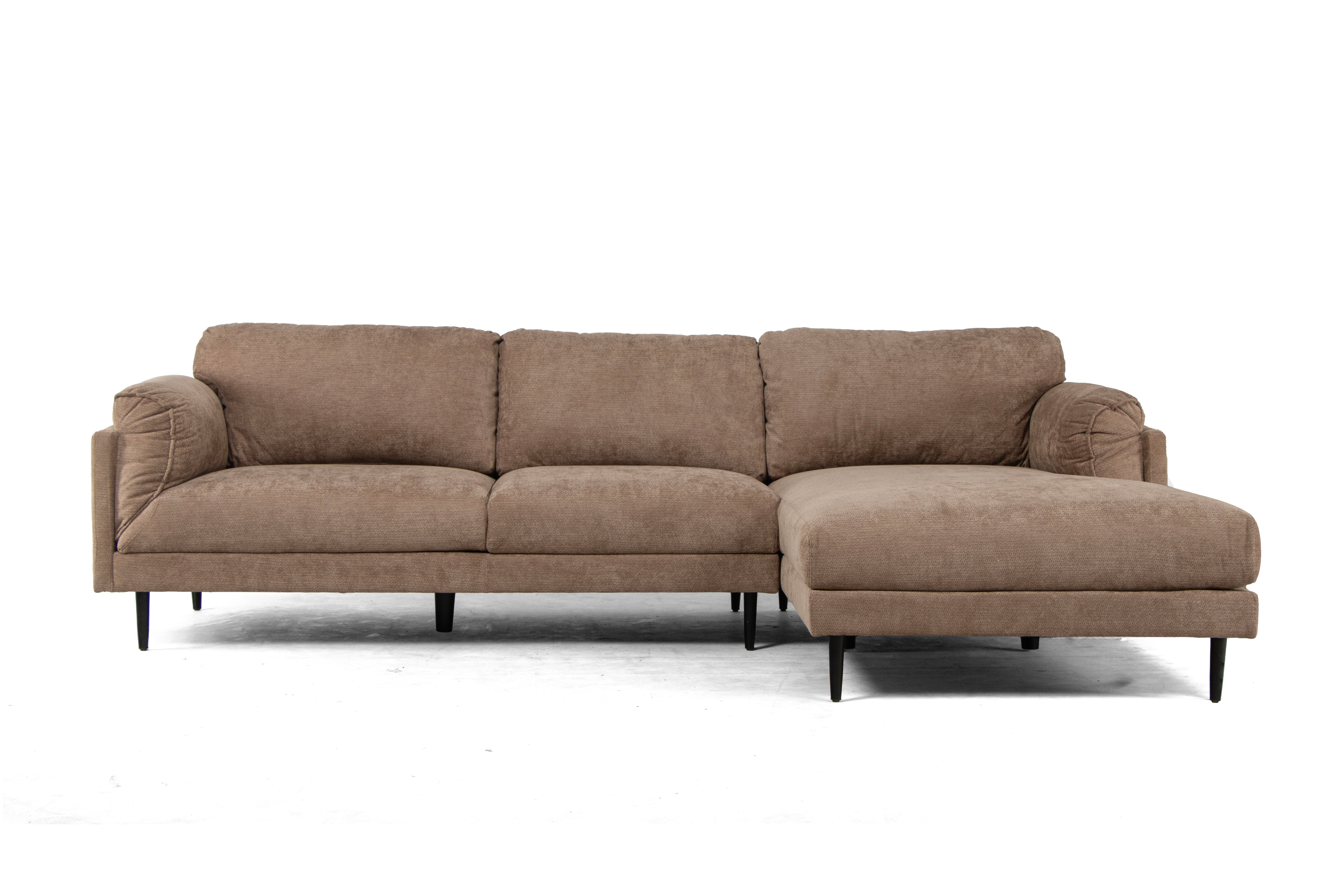 Ronald 3 Seater Fabric Chaise