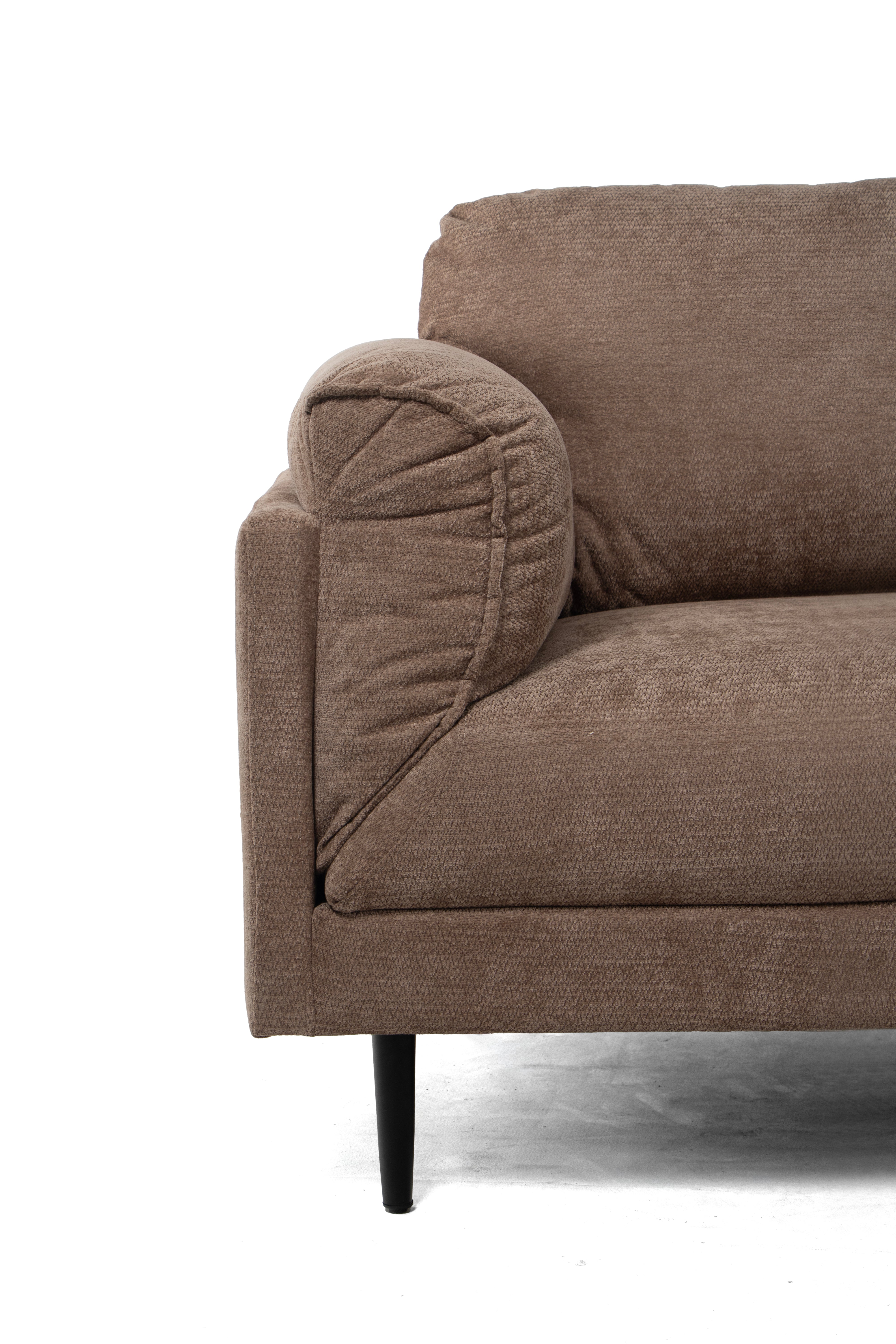 Ronald 3 Seater Fabric Chaise