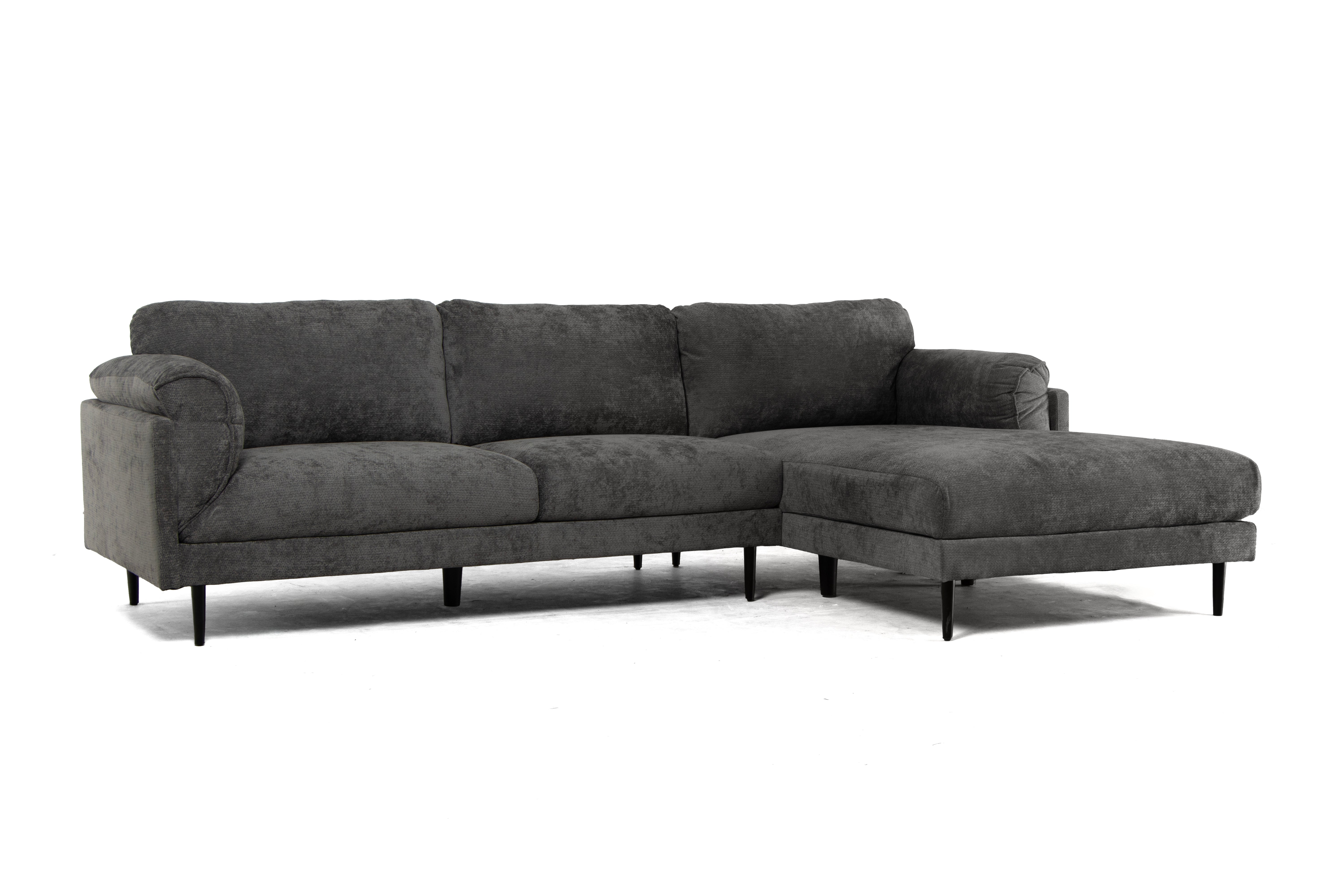 Ronald 3 Seater Fabric Chaise