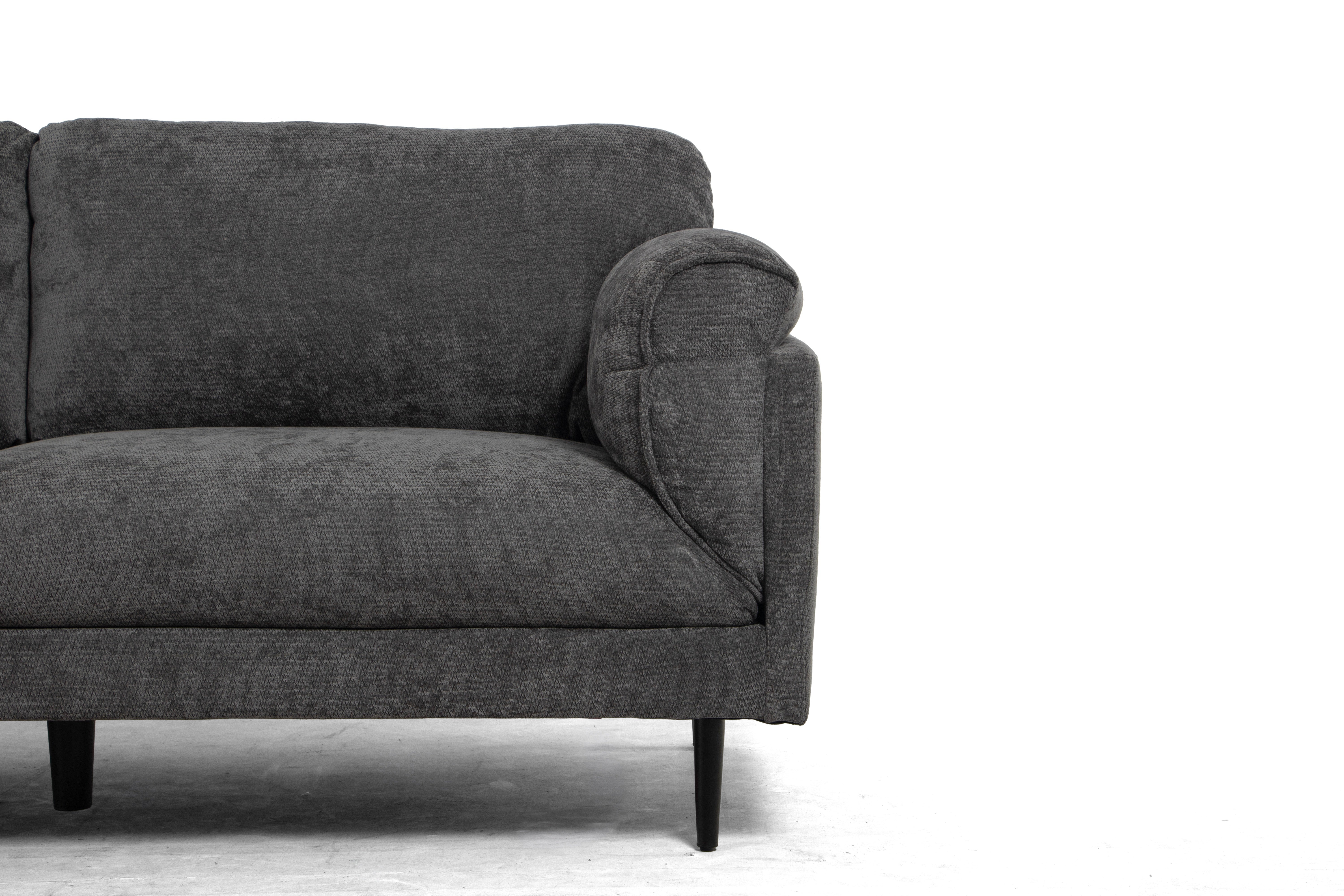 Ronald 3 Seater Fabric Chaise