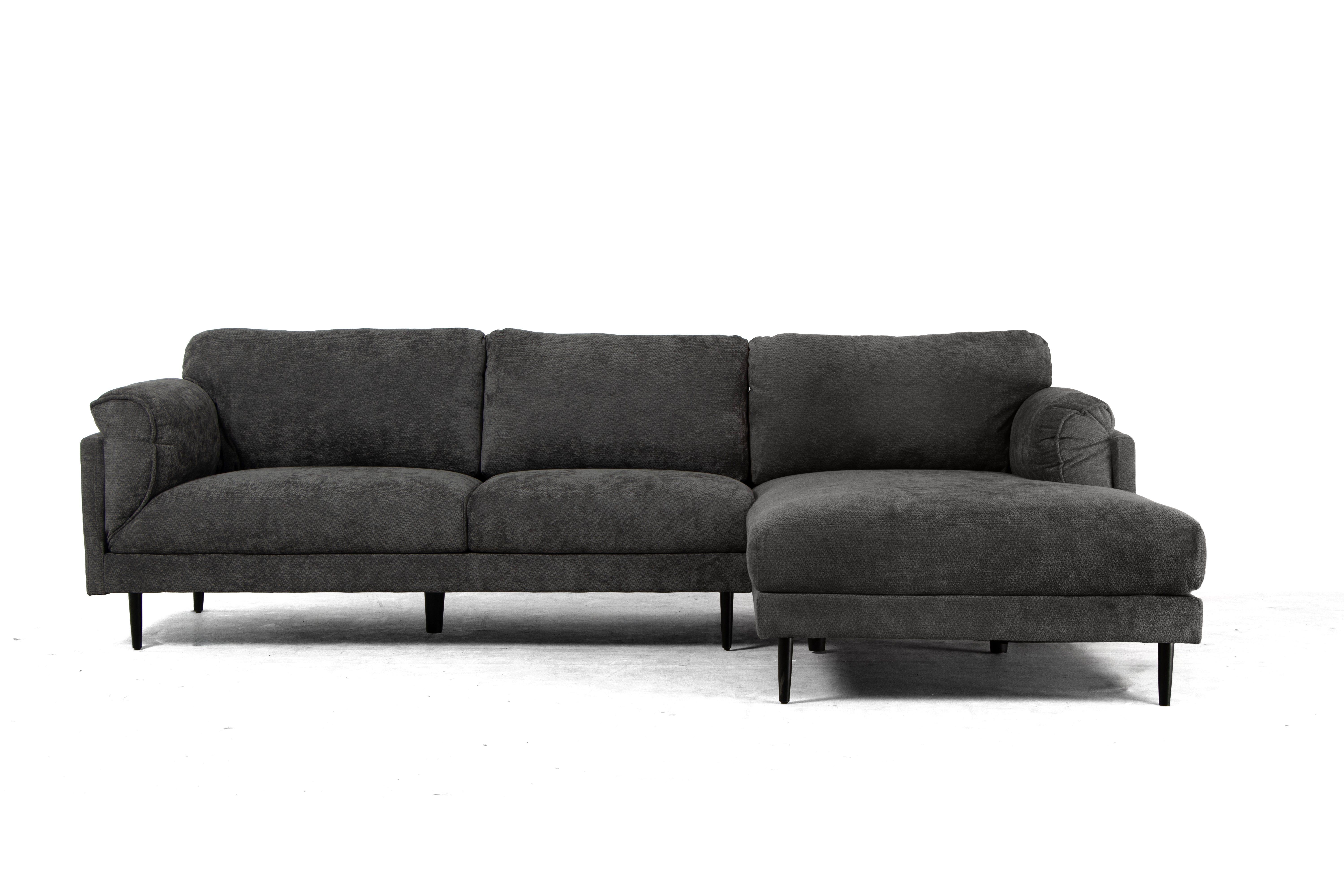 Ronald 3 Seater Fabric Chaise
