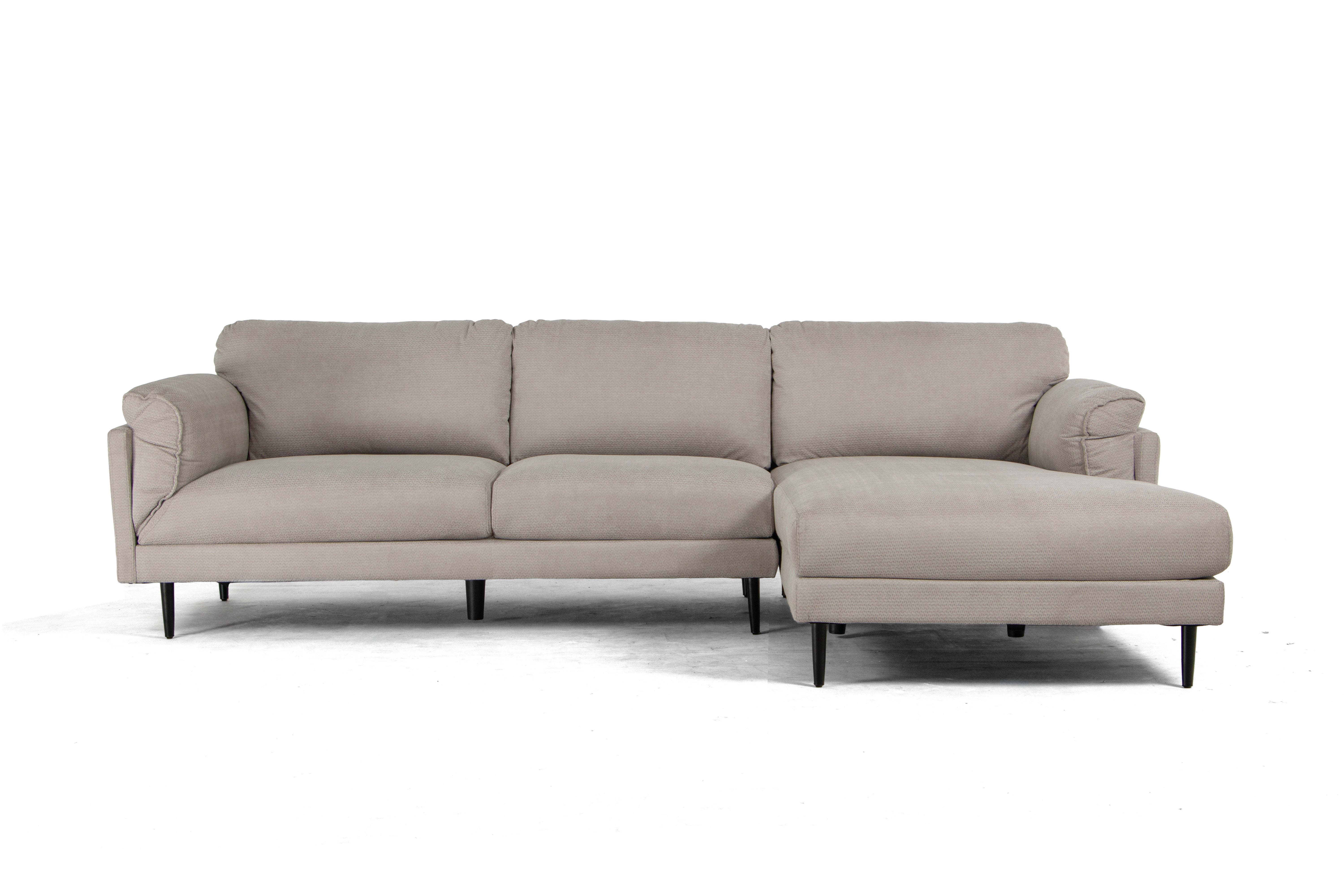 Ronald 3 Seater Fabric Chaise