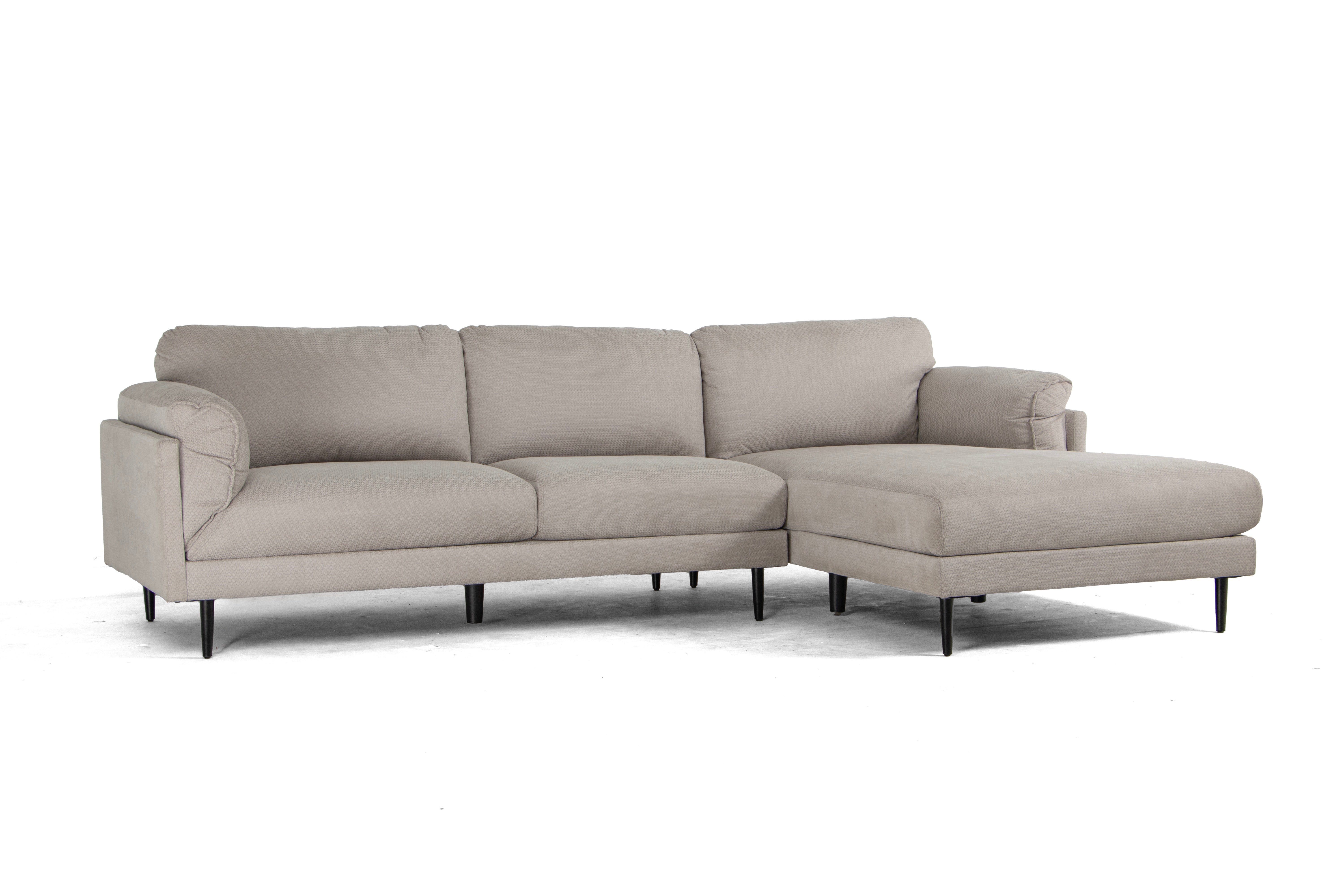 Ronald 3 Seater Fabric Chaise