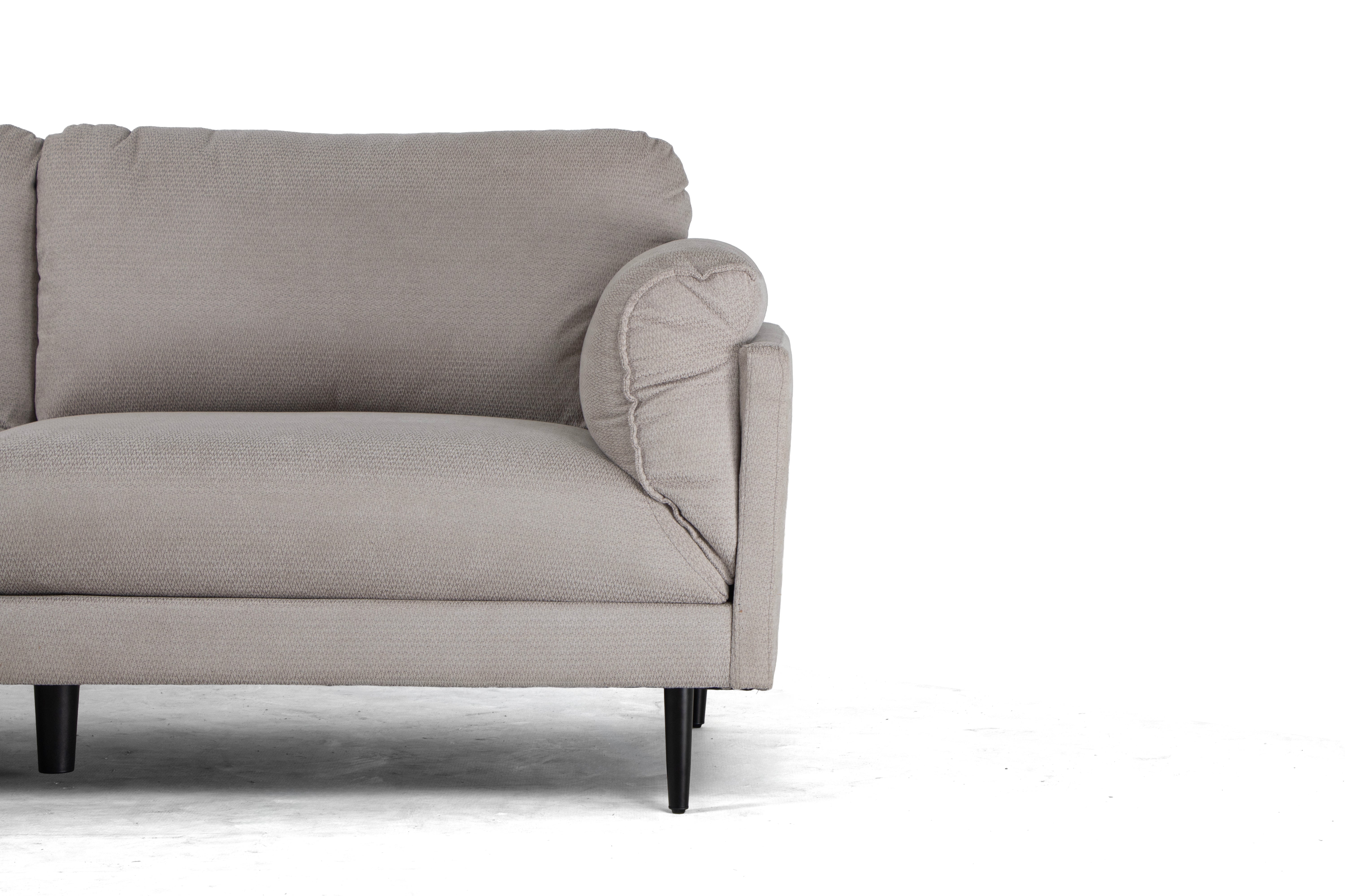 Ronald 3 Seater Fabric Chaise