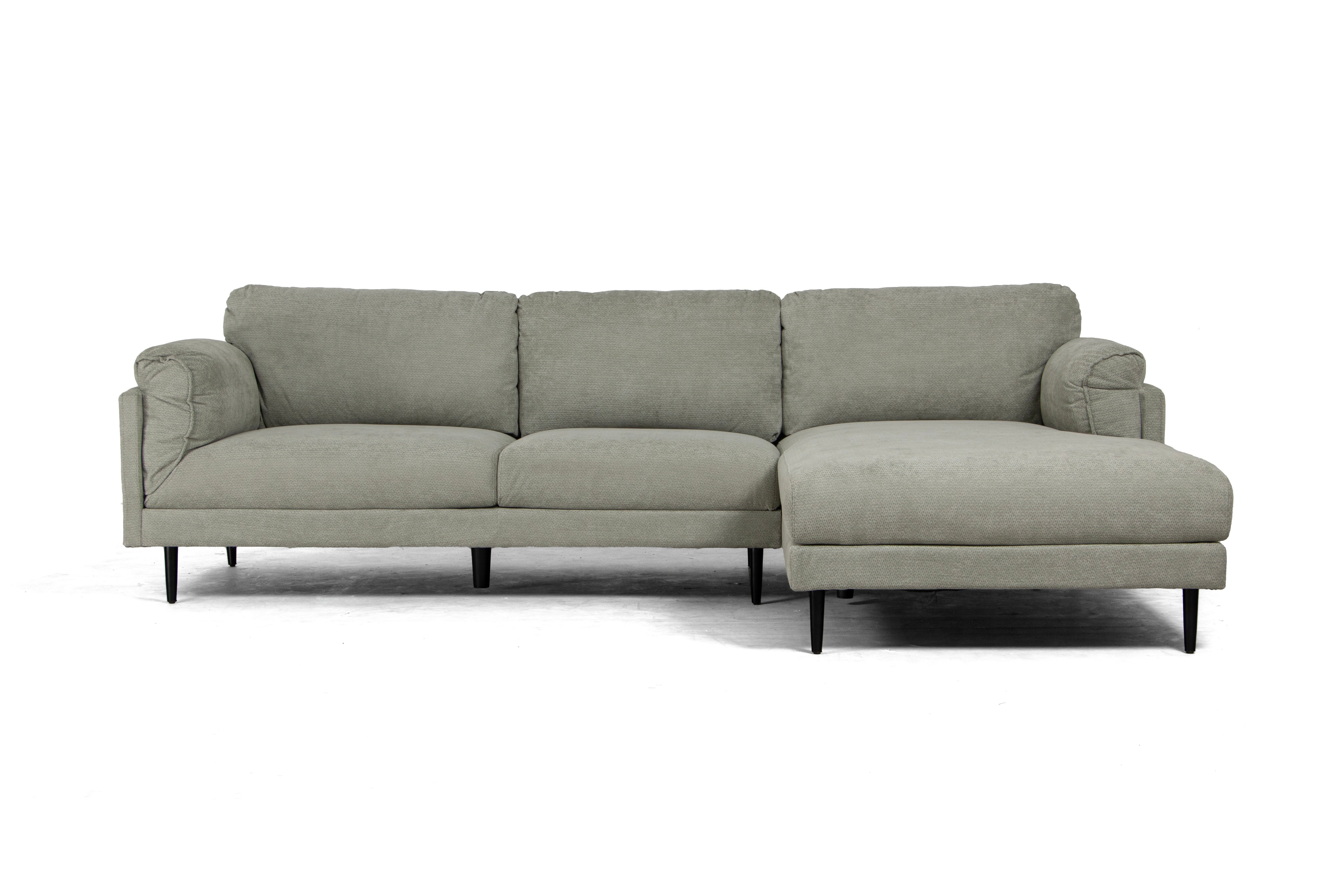 Ronald 3 Seater Fabric Chaise