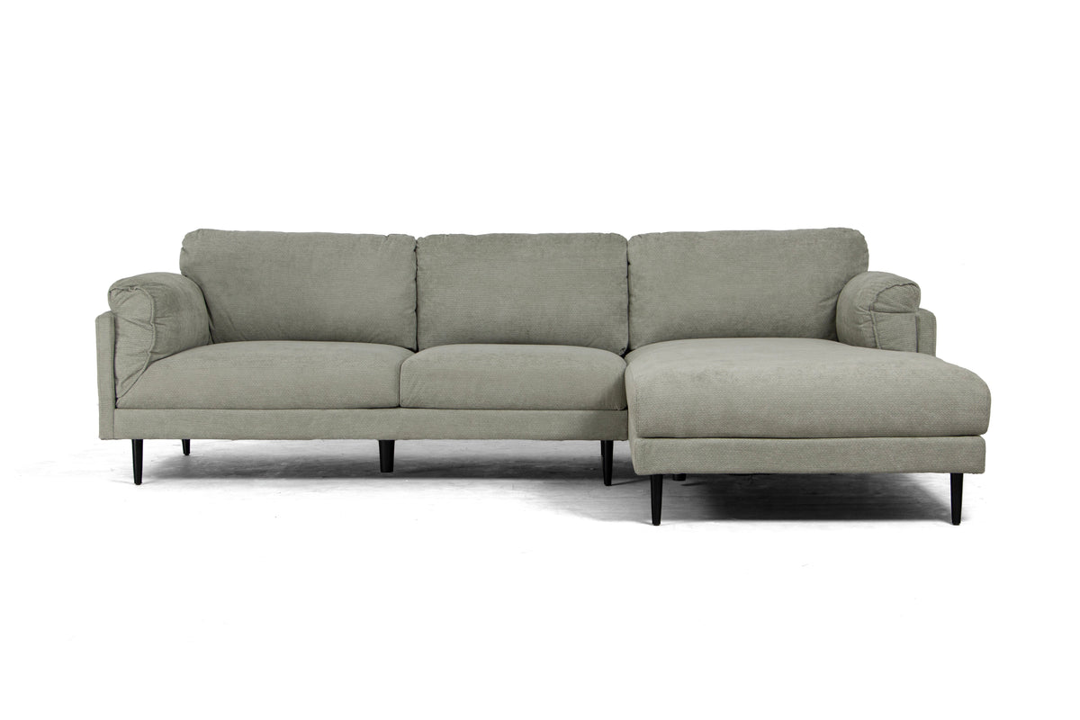 Ronald 3 Seater Fabric Chaise