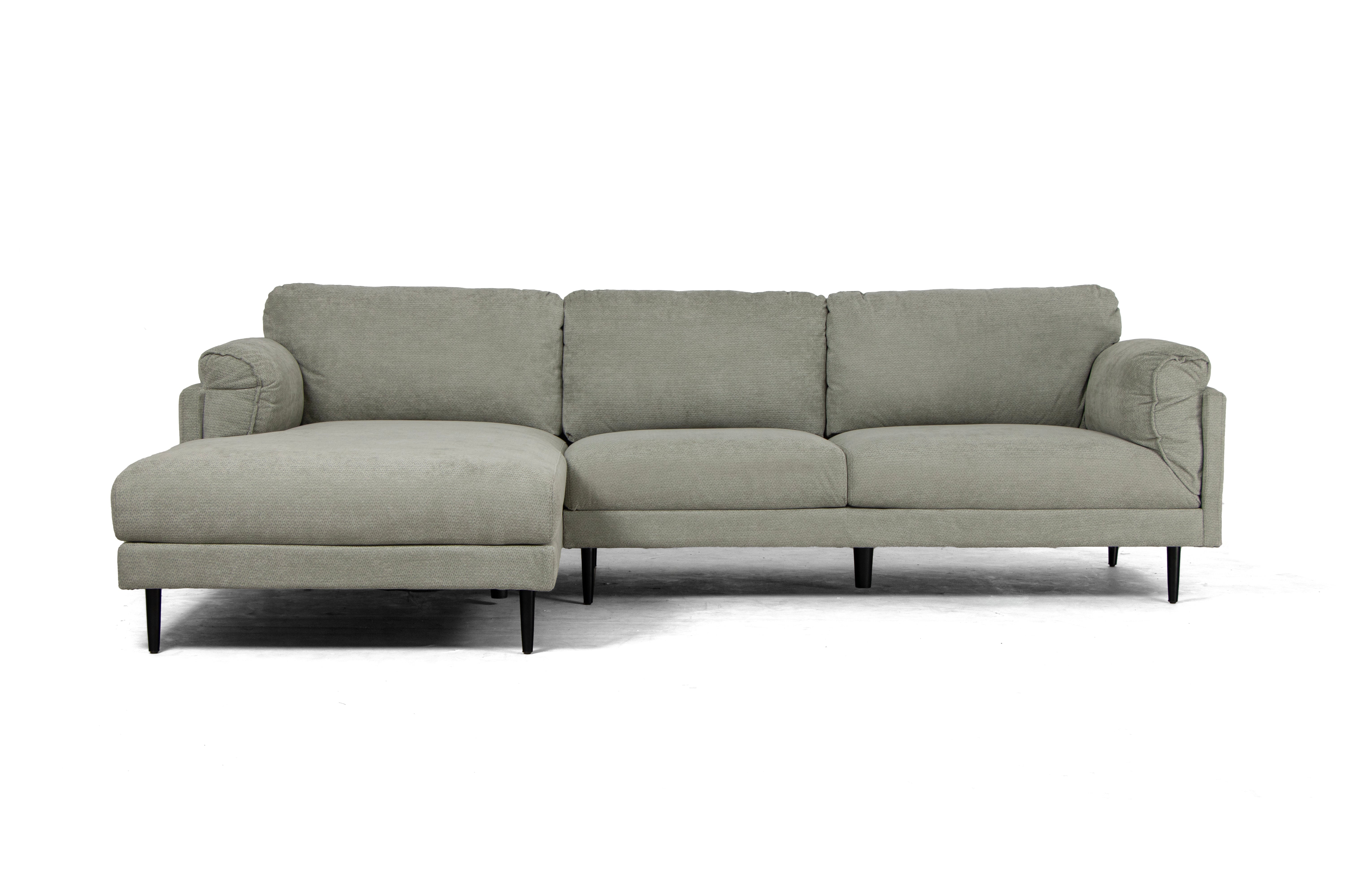Ronald 3 Seater Fabric Chaise