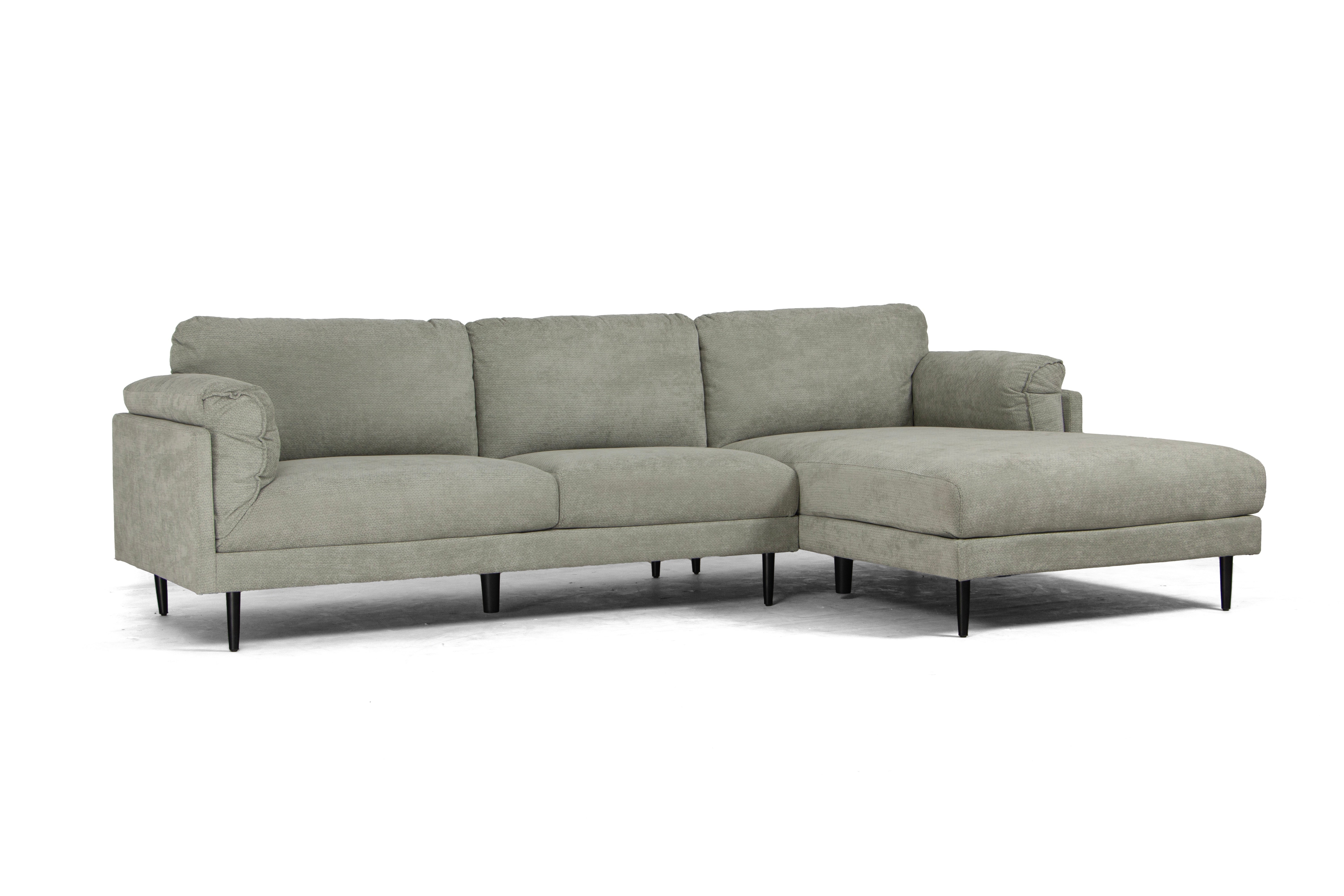 Ronald 3 Seater Fabric Chaise