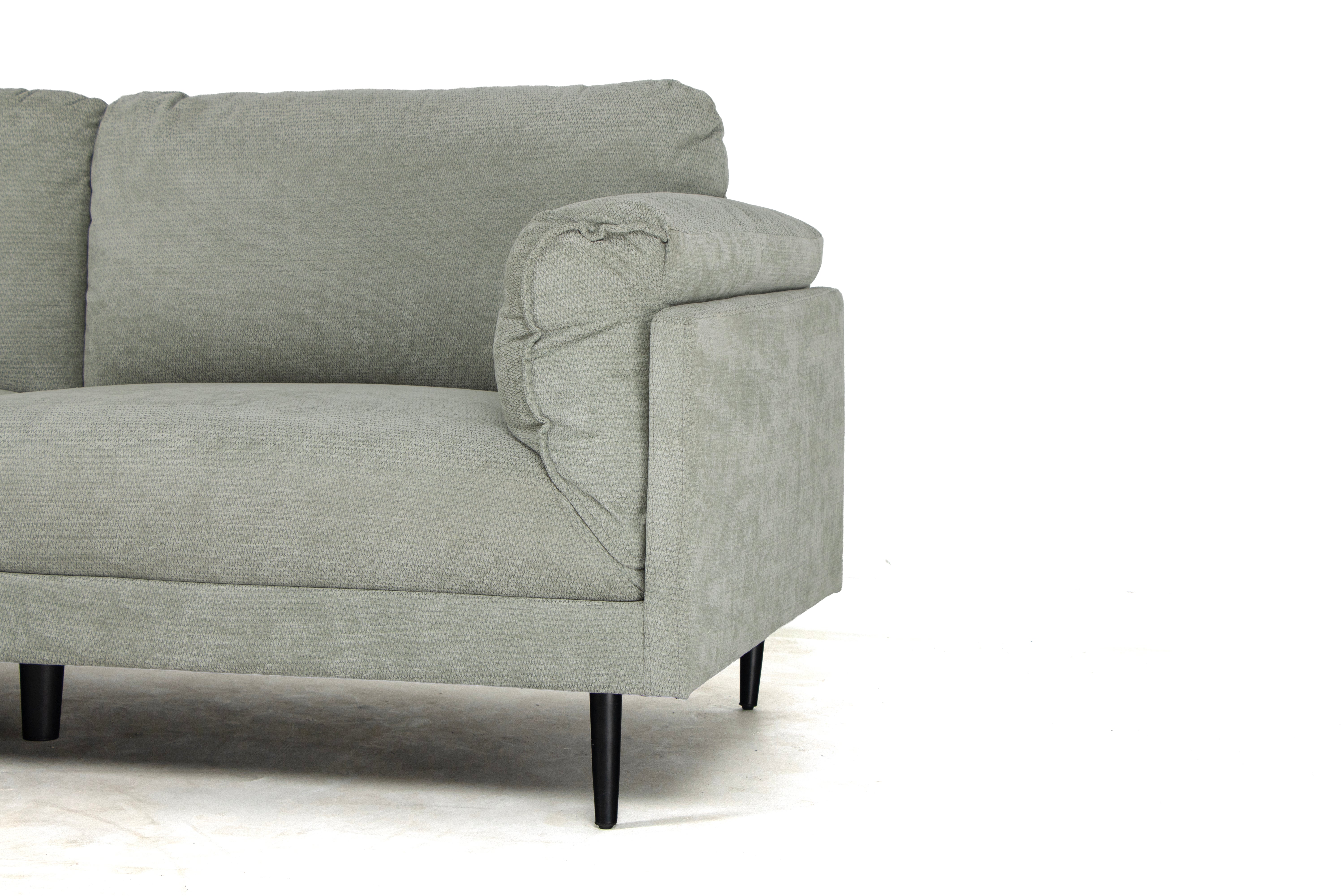 Ronald 3 Seater Fabric Chaise