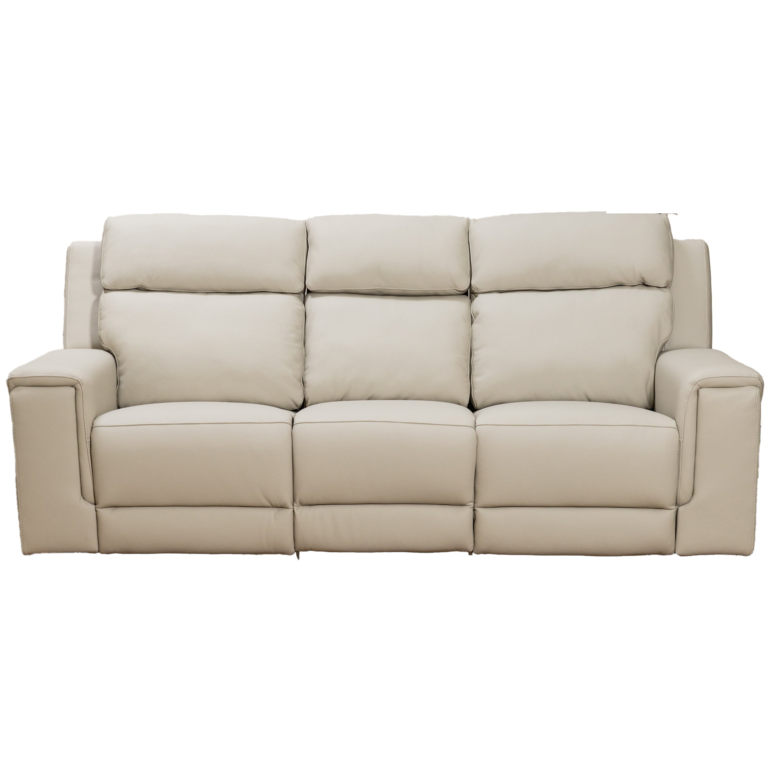 Aquila Electric Recliner Leather Lounge Suite