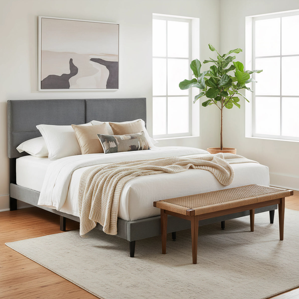 Metro Fabric Bed
