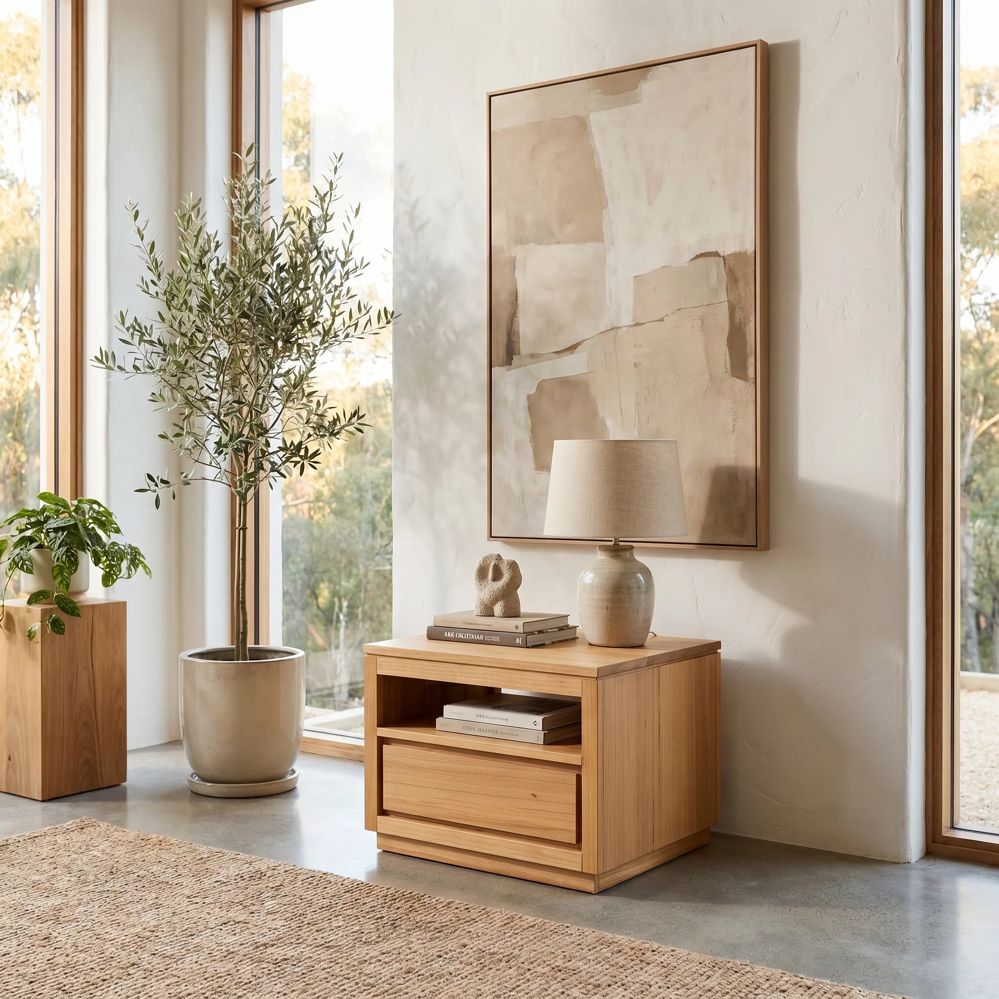 New York Lamp Table