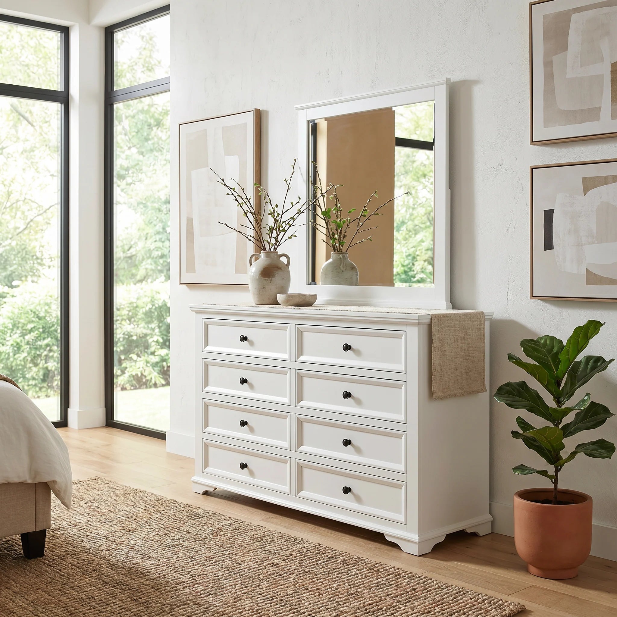 Santosh Dresser and Mirror