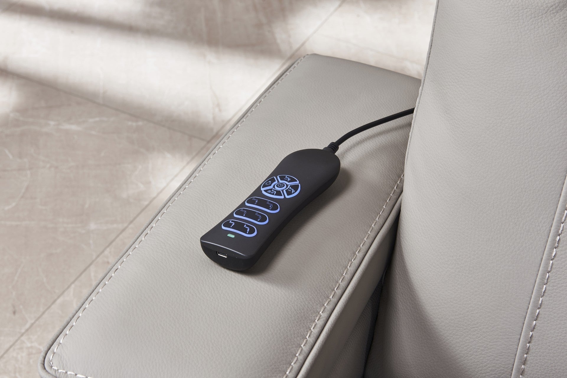 Stadium Leather Electric Home Theatre Lounge
