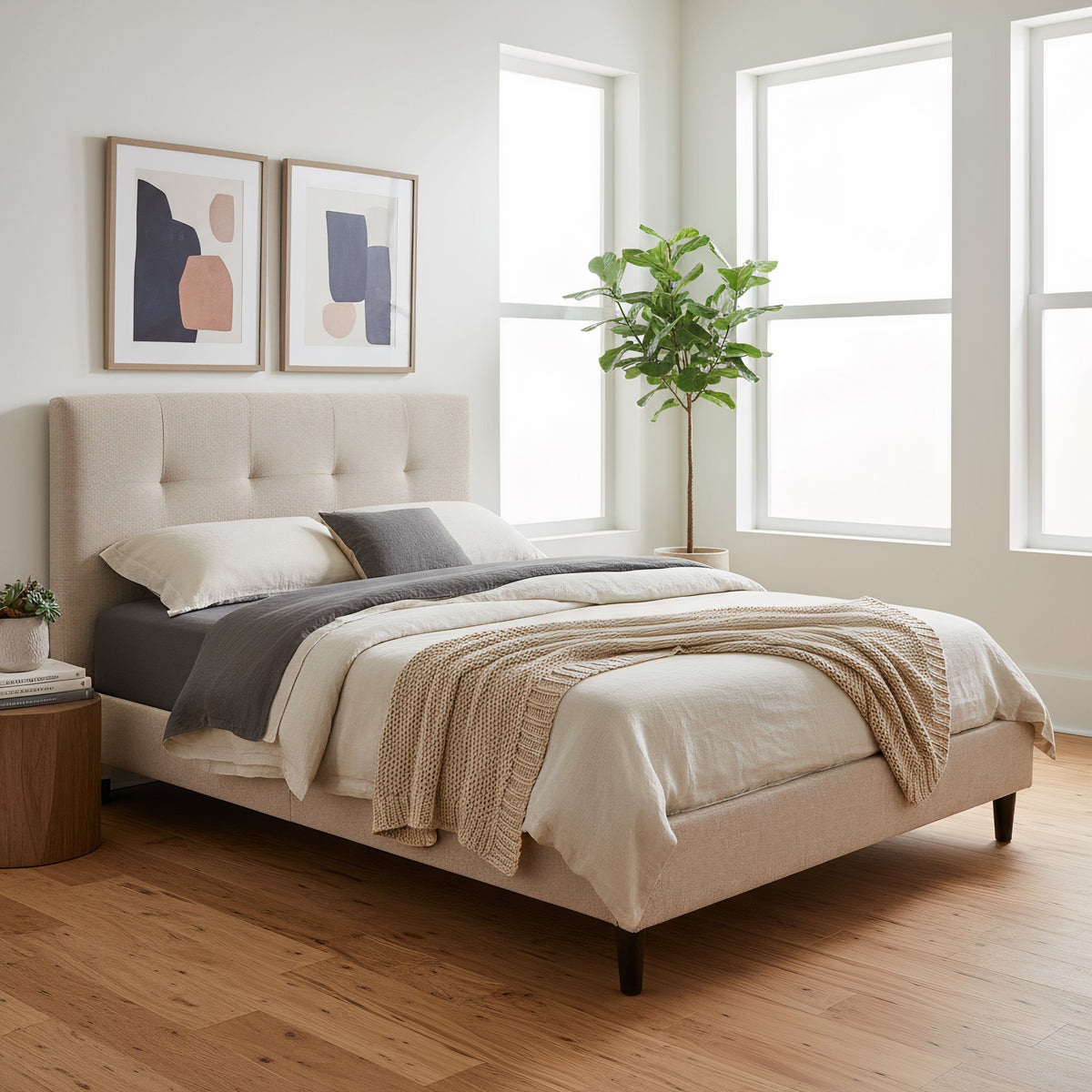 Susan Fabric Bed