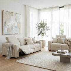 Transdale Fabric Electric Lounge Suite