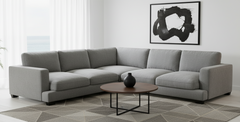 Bromley 5 Seater Fabric Modular