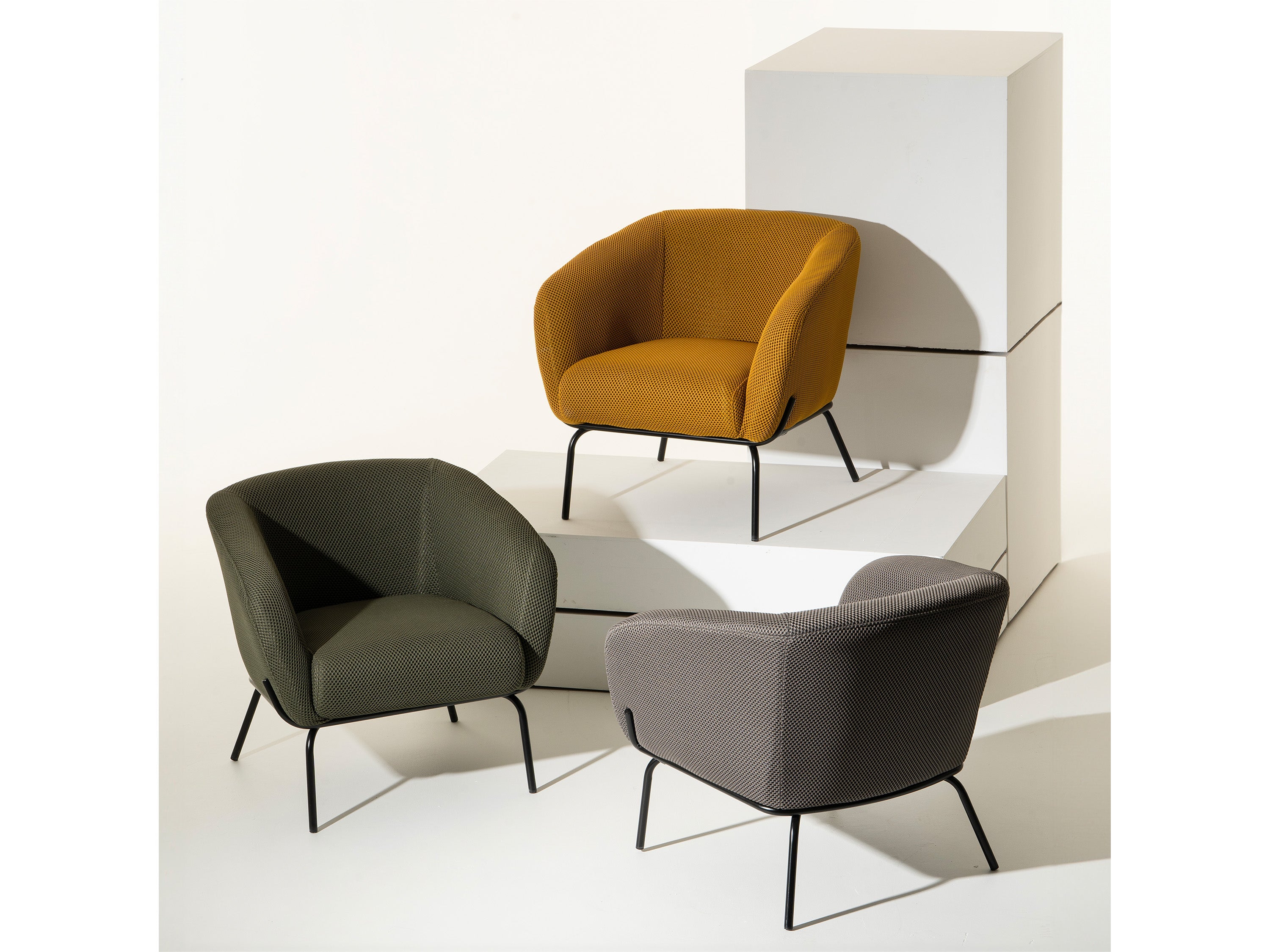 Tina Fabric Arm Chair